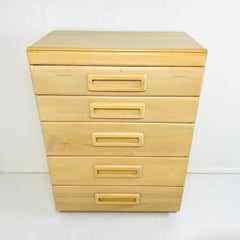 Tall Chest of Drawers/Dresser by Russel Wright for Conant Ball
