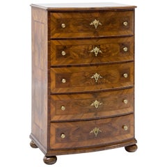Antique Tall Chest of Drawers, Germany, 1775-1780