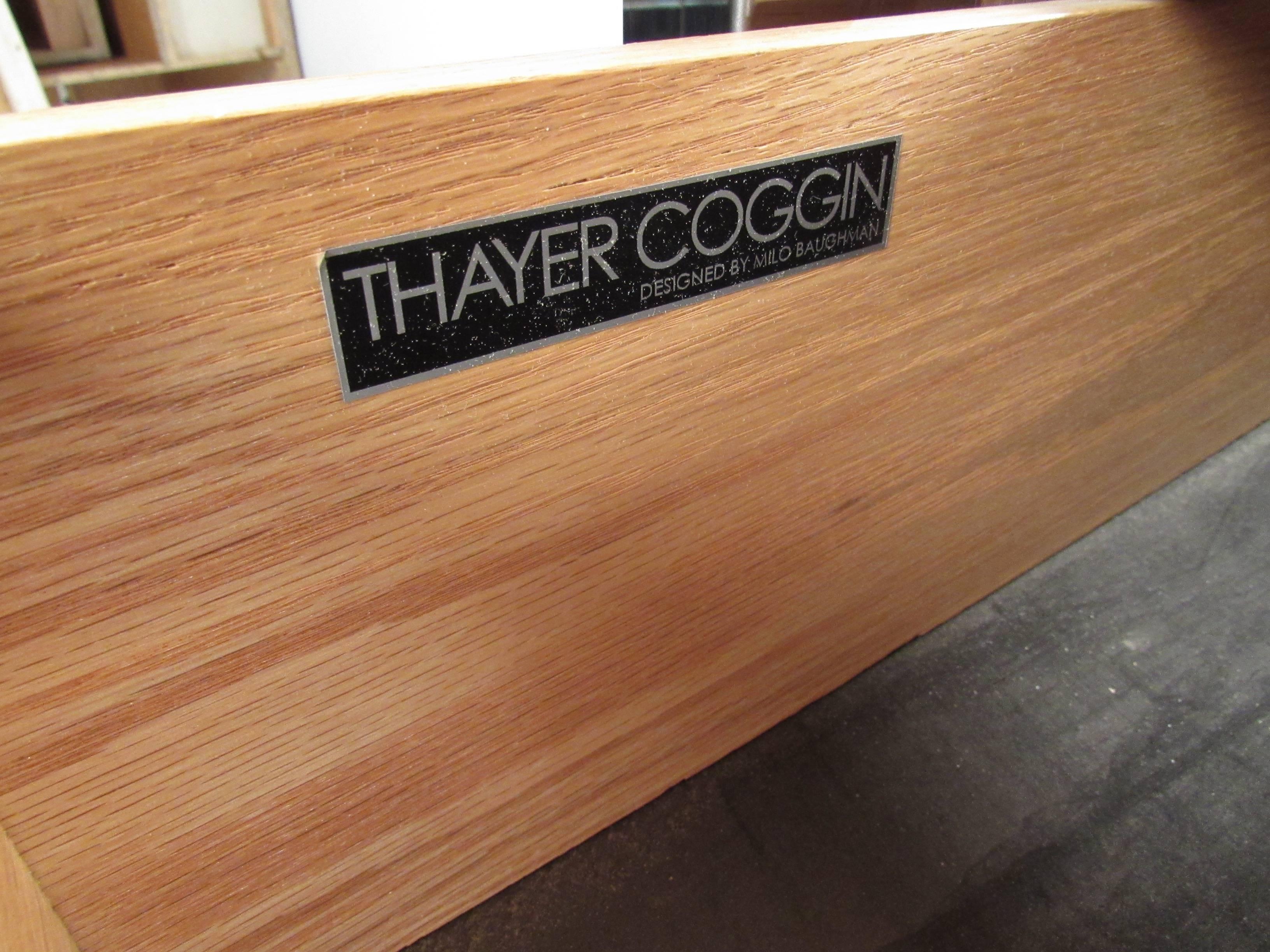Tall Chest of Drawers in Chrome Finish by Thayer Coggin 3