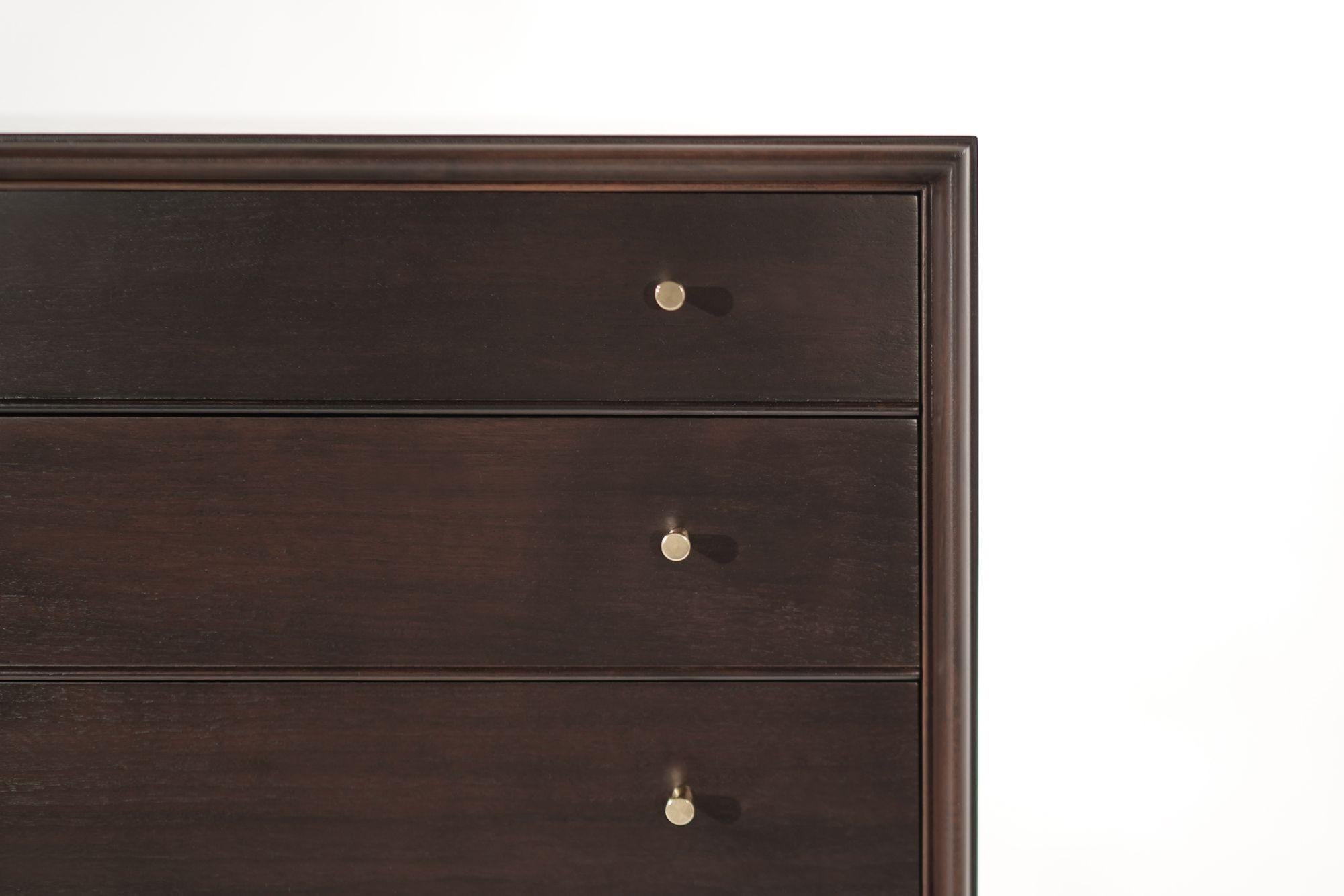 20th Century Tall Chest of Drawers in Walnut by Paul Frankl, C. 1950s