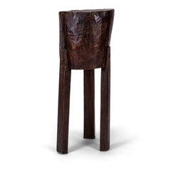 Tall Chestnut Butcher Block Stand