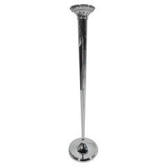 Tall & Chic American Sterling Silver Bud Vase