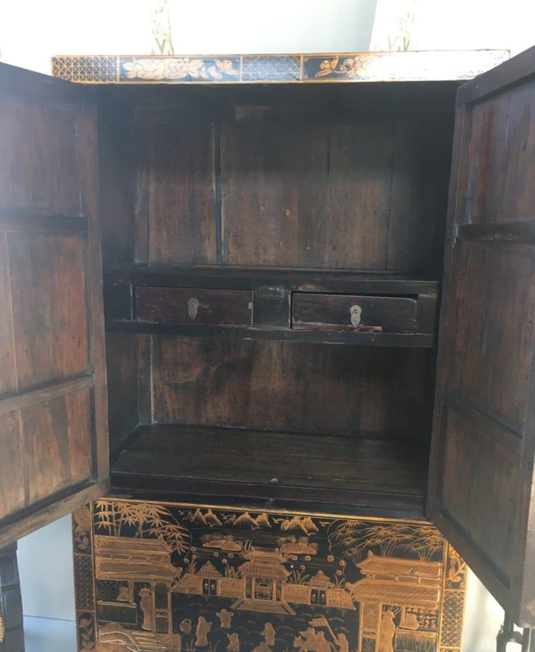 Mobile da sposa cinese alto con motivi rurali In condizioni buone in vendita a MIJDRECHT, NL