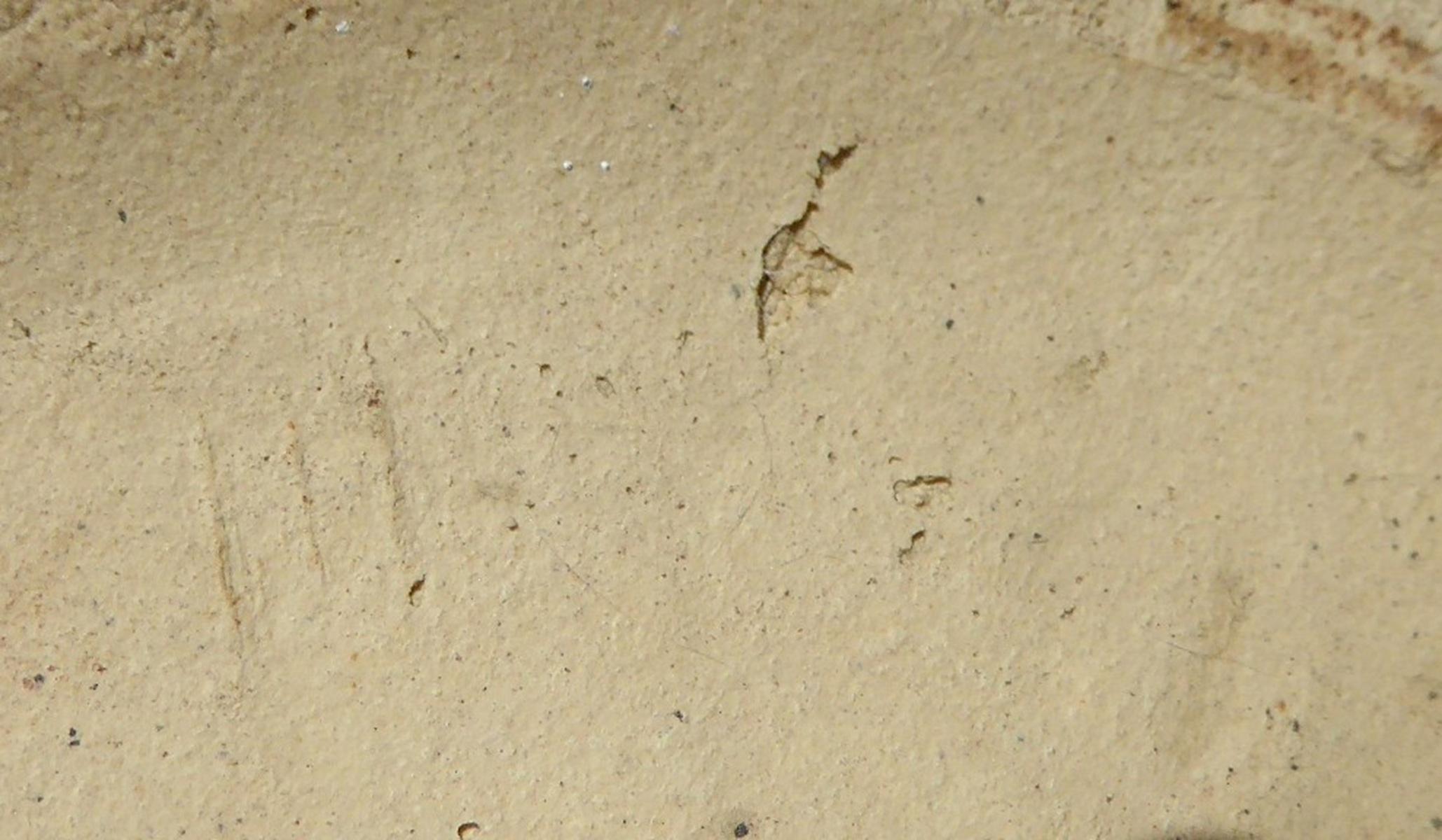 Vaso da terra alto con smalto lavico al cioccolato in ceramica anni '40 USA in vendita 8