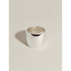 Tall Cigar Band Ring in Recycled 14K Yellow Gold by J. Hannah