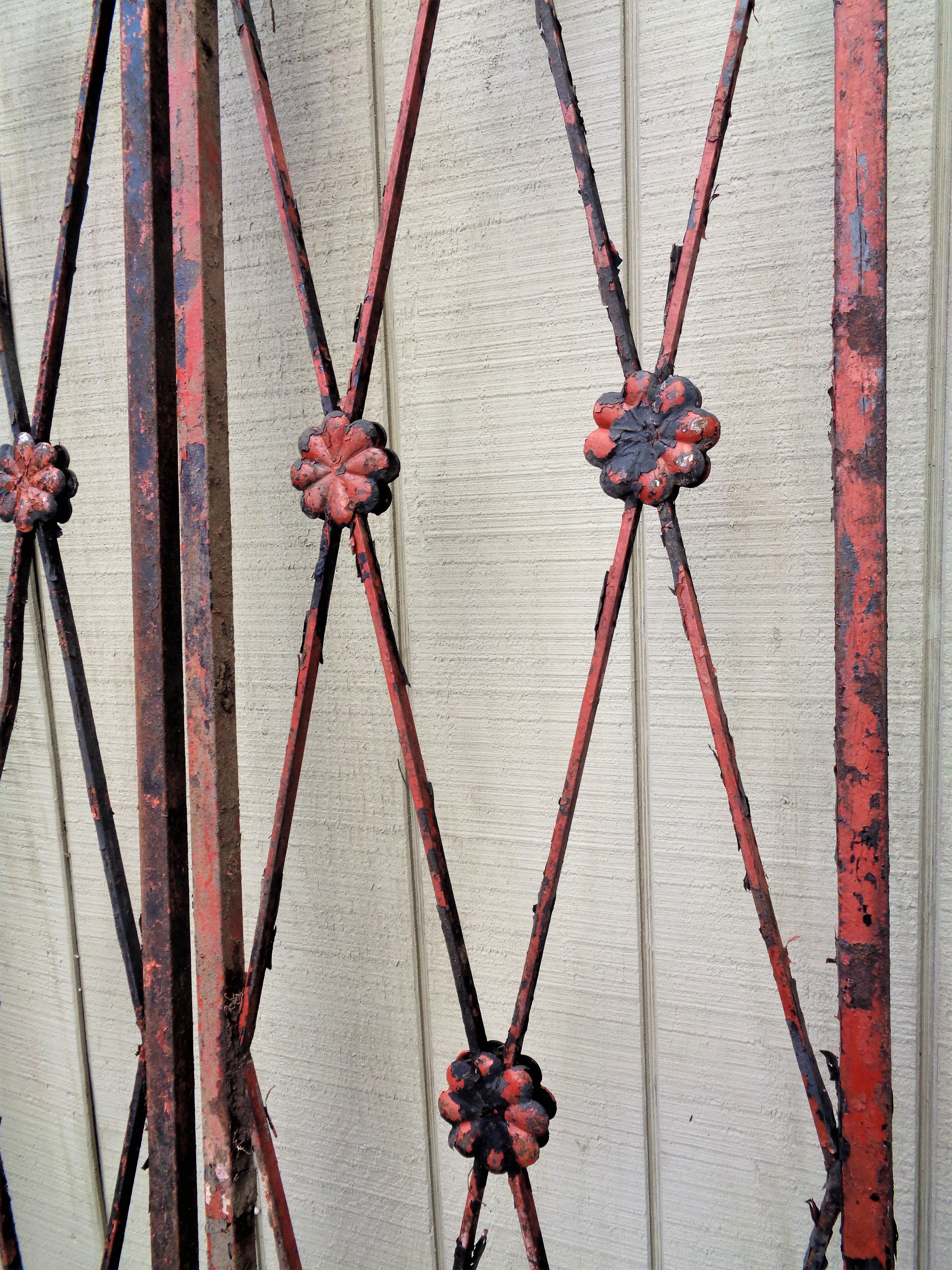  Classical Directoire Style Architectural Iron Panels, 1920-1930 For Sale 7
