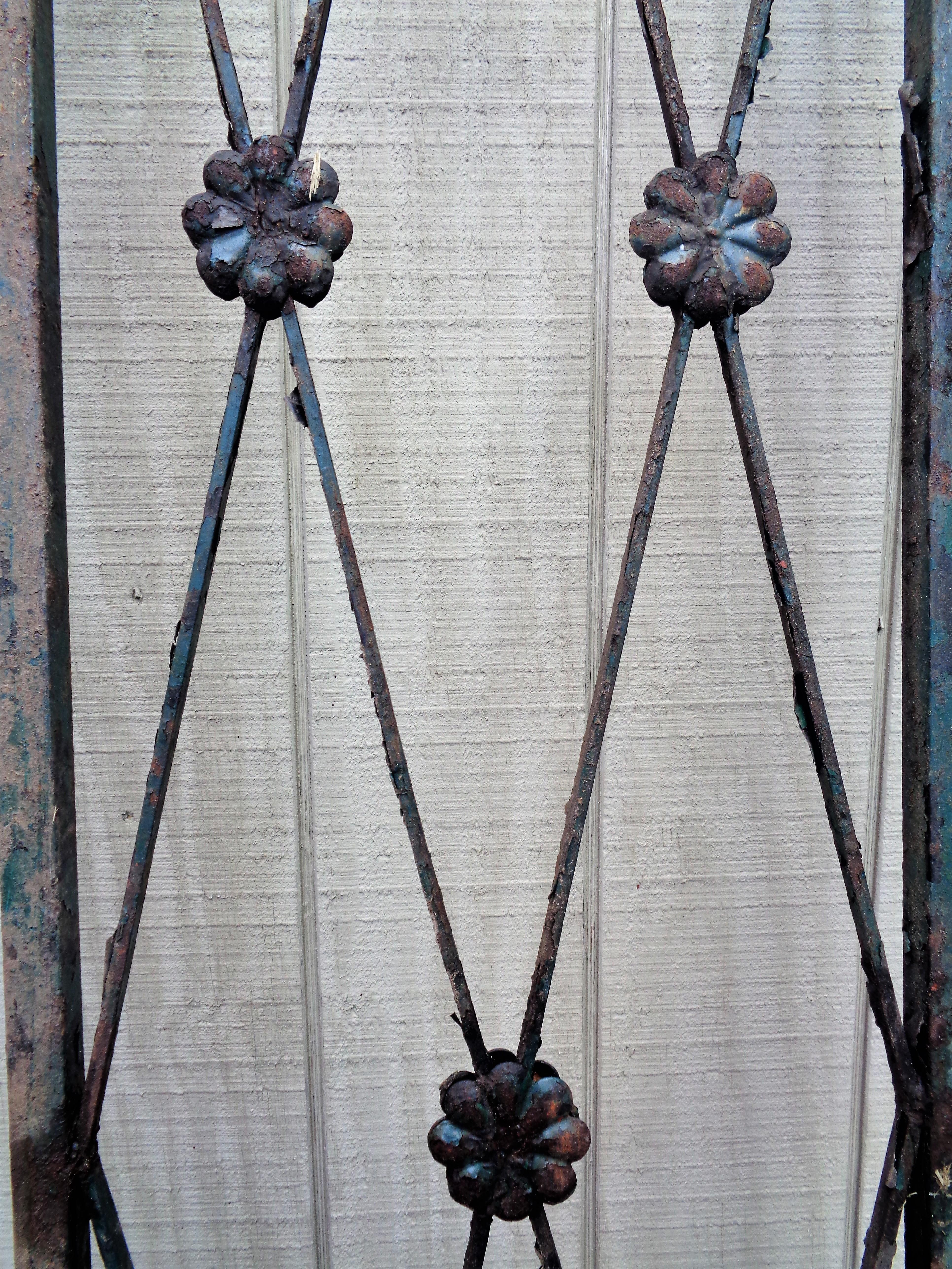 20th Century  Classical Directoire Style Architectural Iron Panels, 1920-1930 For Sale