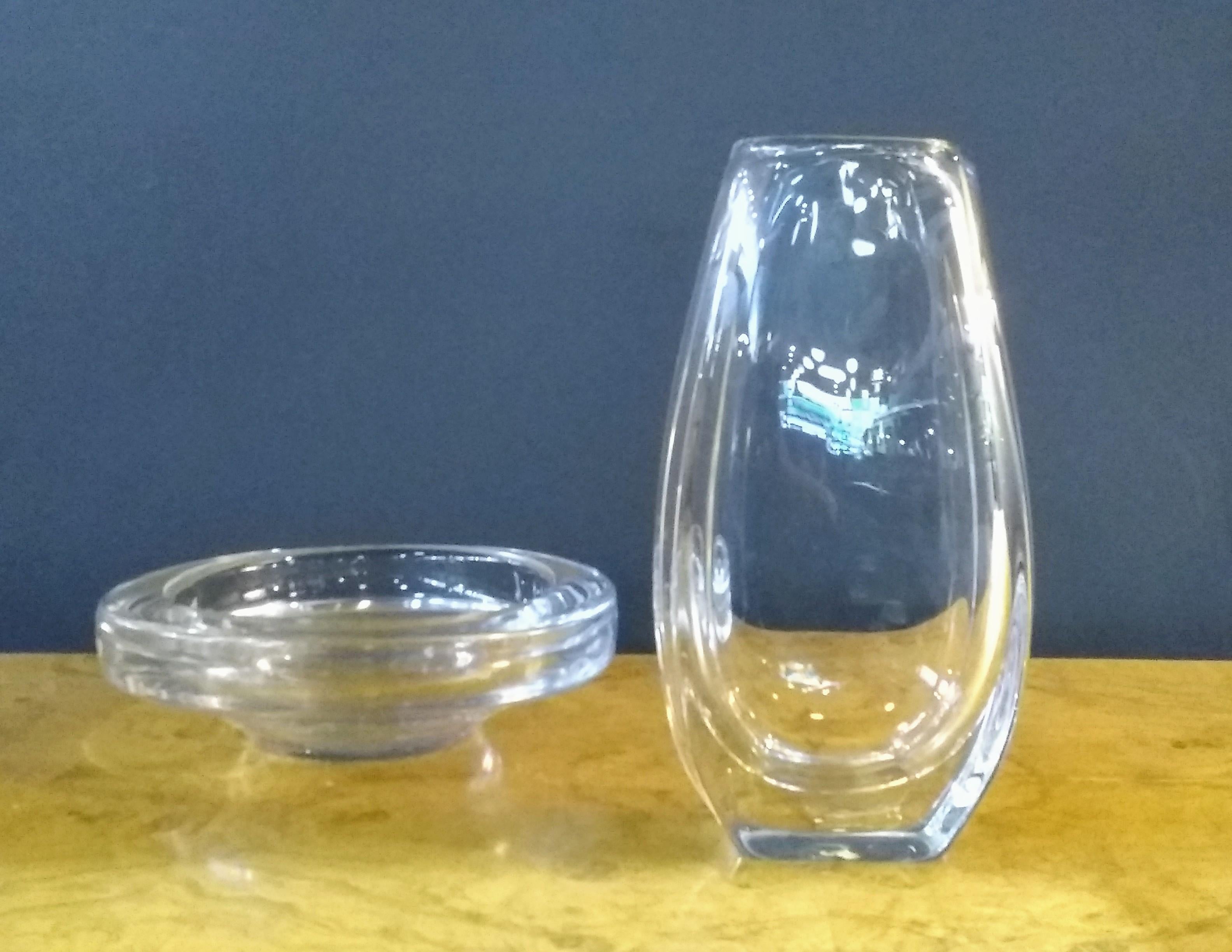 leaded glass vase
