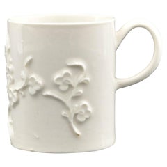 Tall Coffee Can with Prunus Decoration, Bow C1752