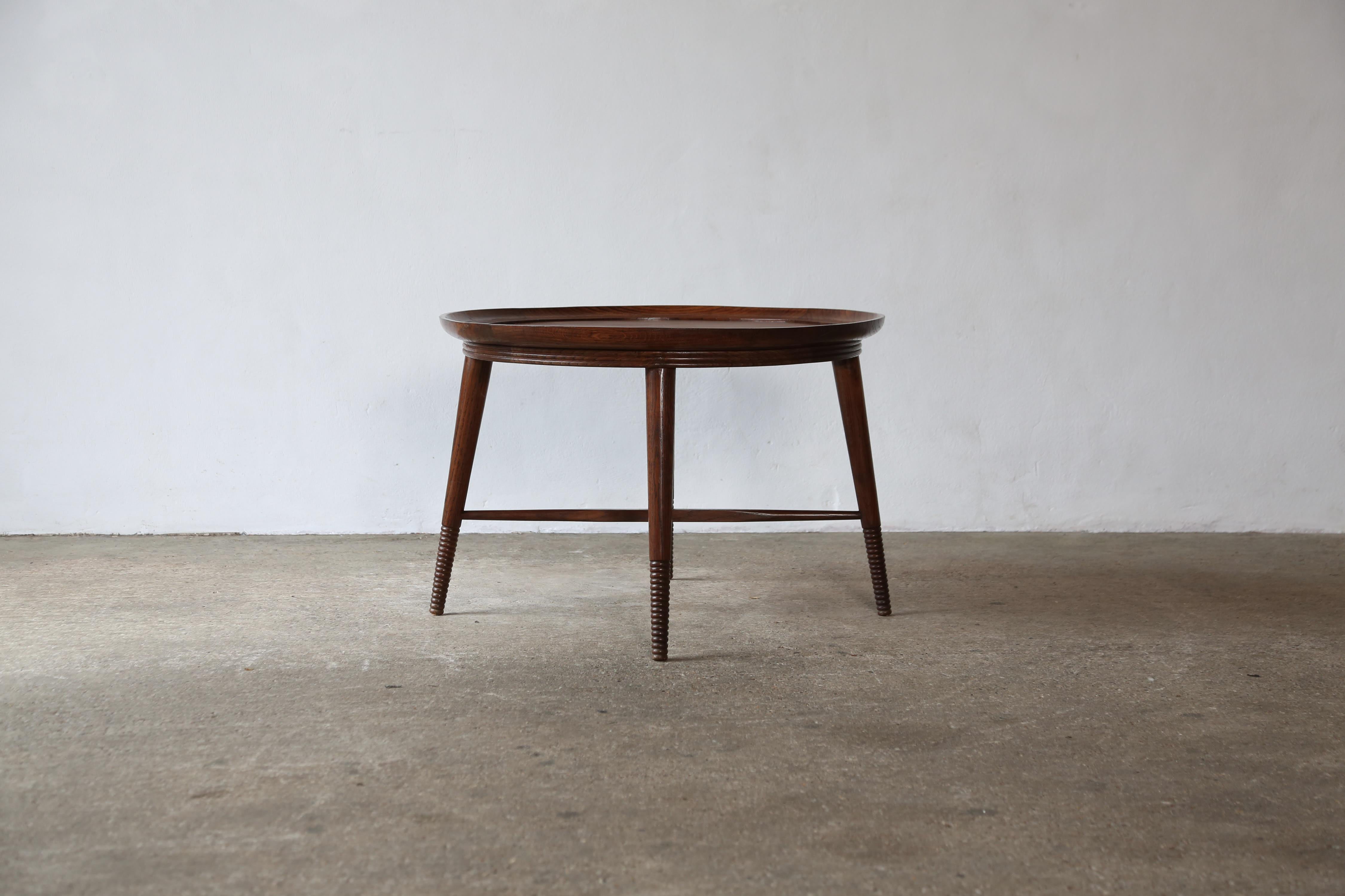 Tall Coffee / Cocktail / Side Table attributed to Pier Luigi Colli, Italy, 1950s For Sale 4