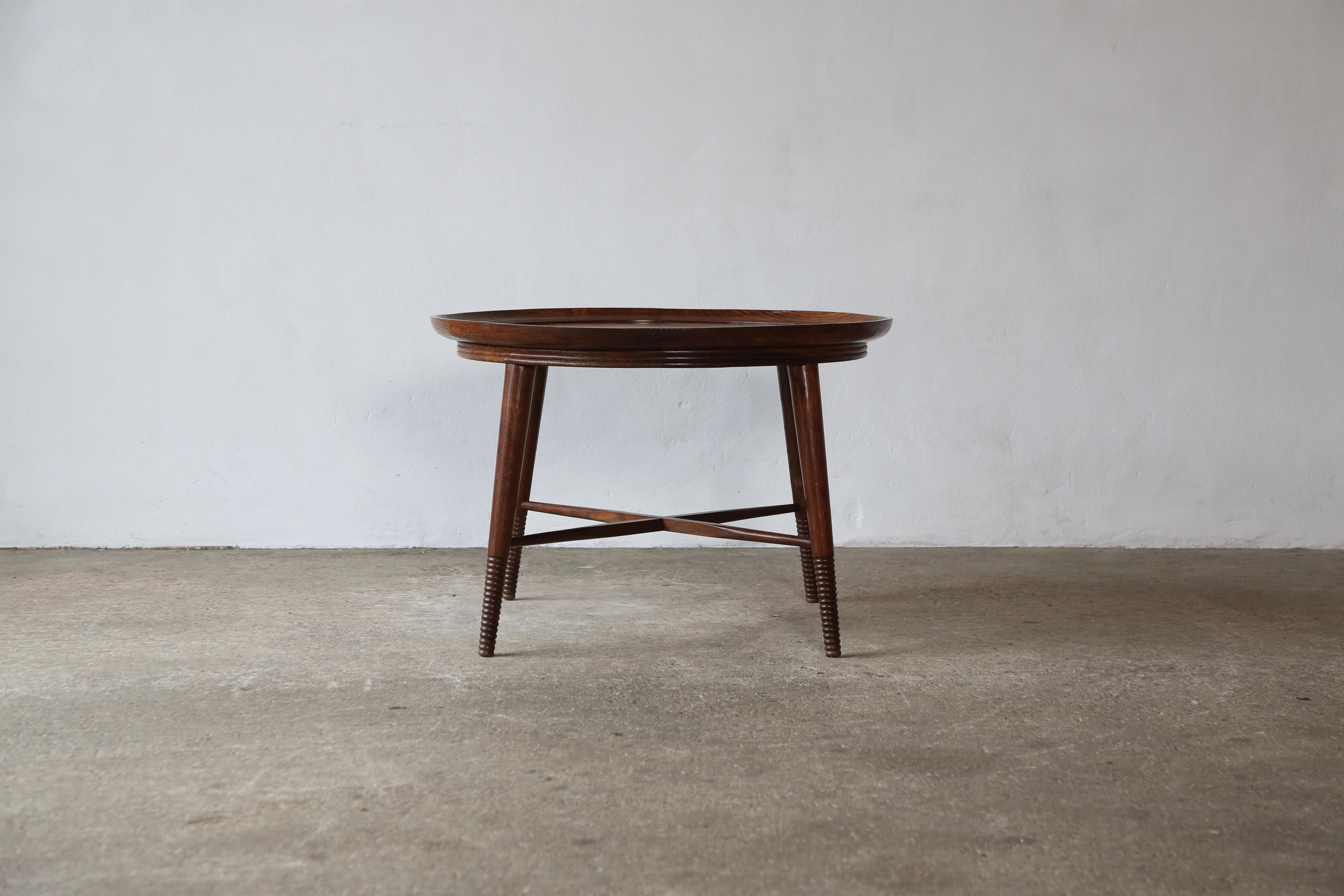Tall Coffee / Cocktail / Side Table attributed to Pier Luigi Colli, Italy, 1950s For Sale 5
