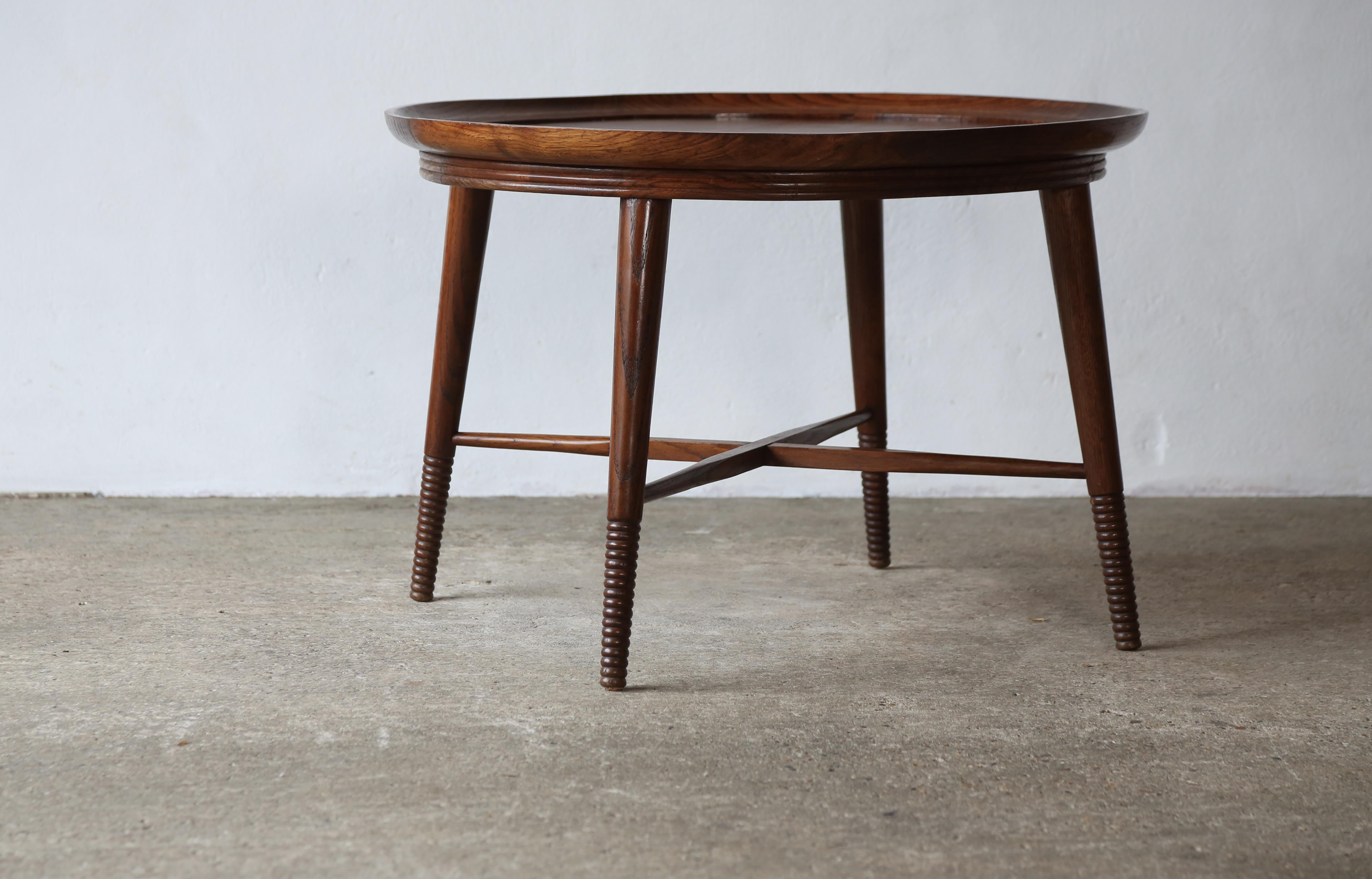 Art Deco Tall Coffee / Cocktail / Side Table attributed to Pier Luigi Colli, Italy, 1950s For Sale