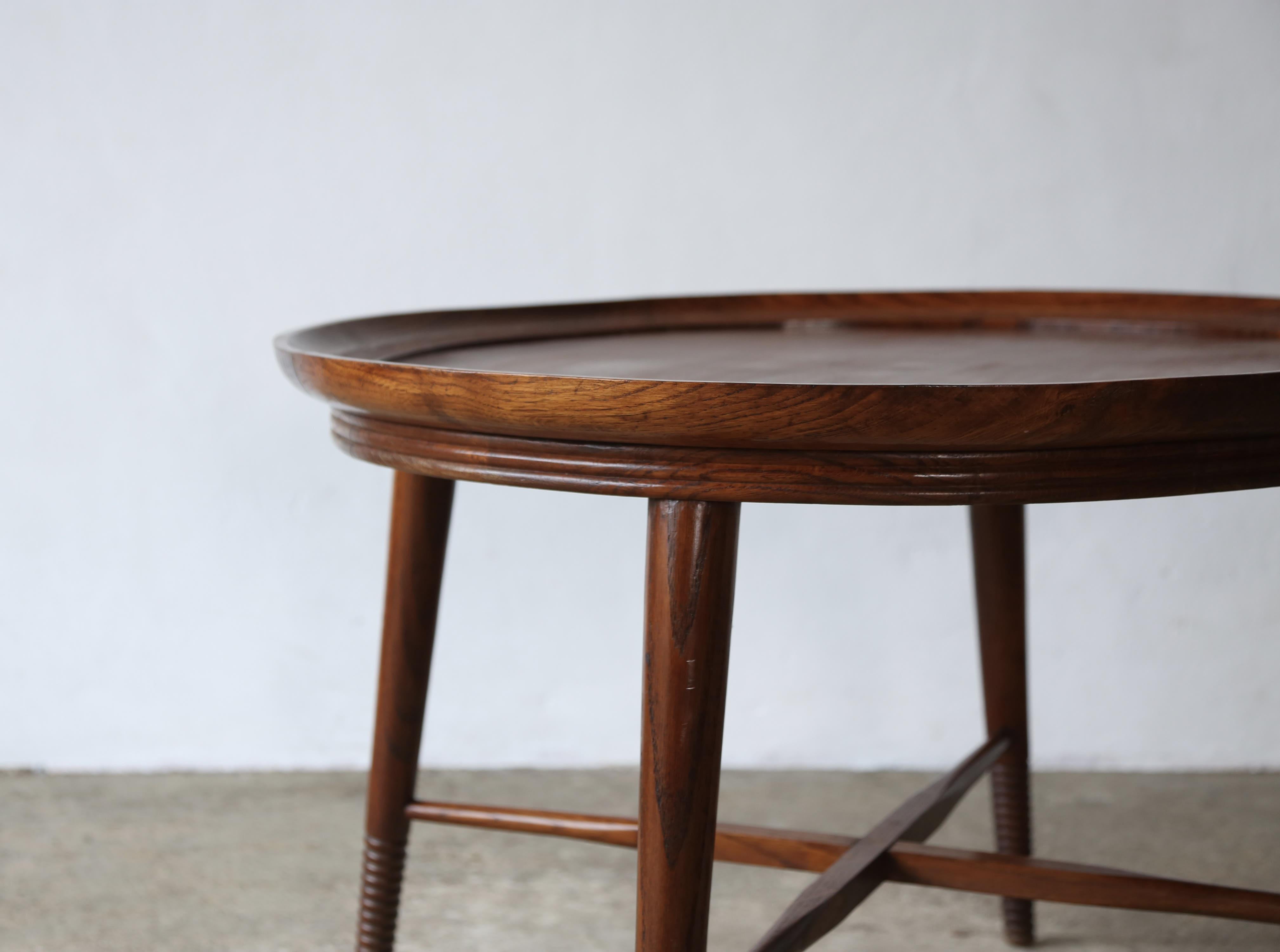 Tall Coffee / Cocktail / Side Table attributed to Pier Luigi Colli, Italy, 1950s In Good Condition For Sale In London, GB
