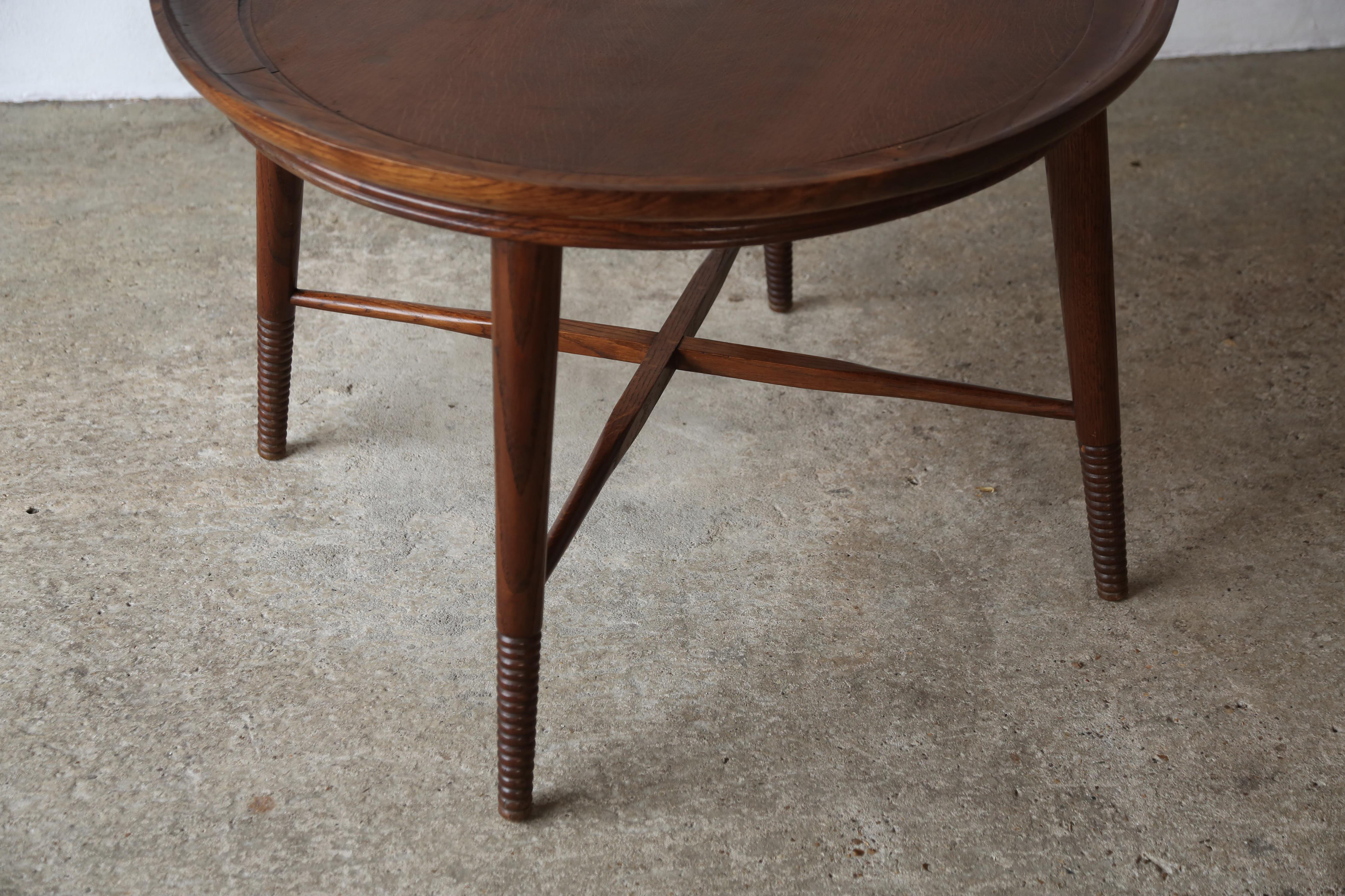 20th Century Tall Coffee / Cocktail / Side Table attributed to Pier Luigi Colli, Italy, 1950s For Sale