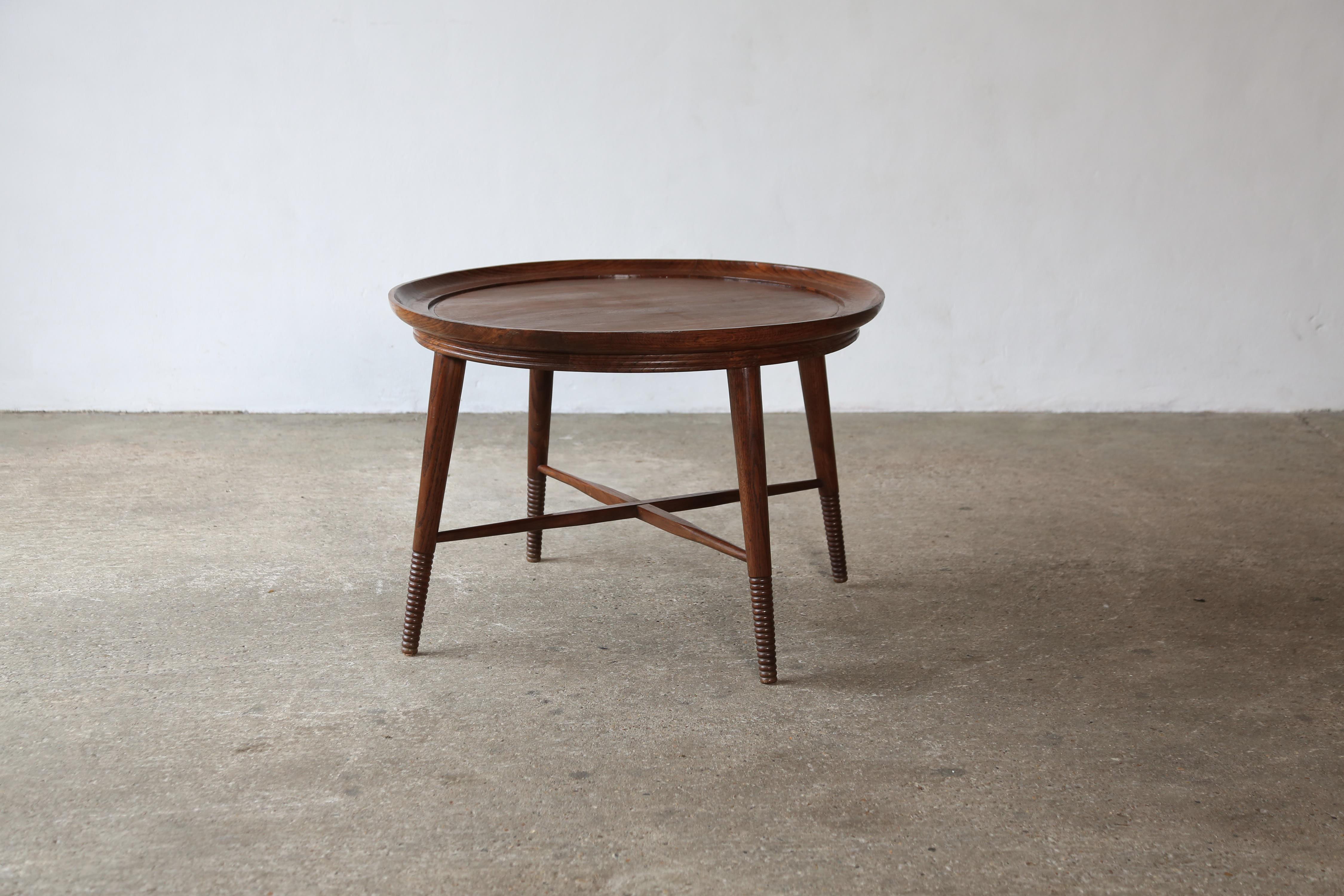 Tall Coffee / Cocktail / Side Table attributed to Pier Luigi Colli, Italy, 1950s For Sale 2