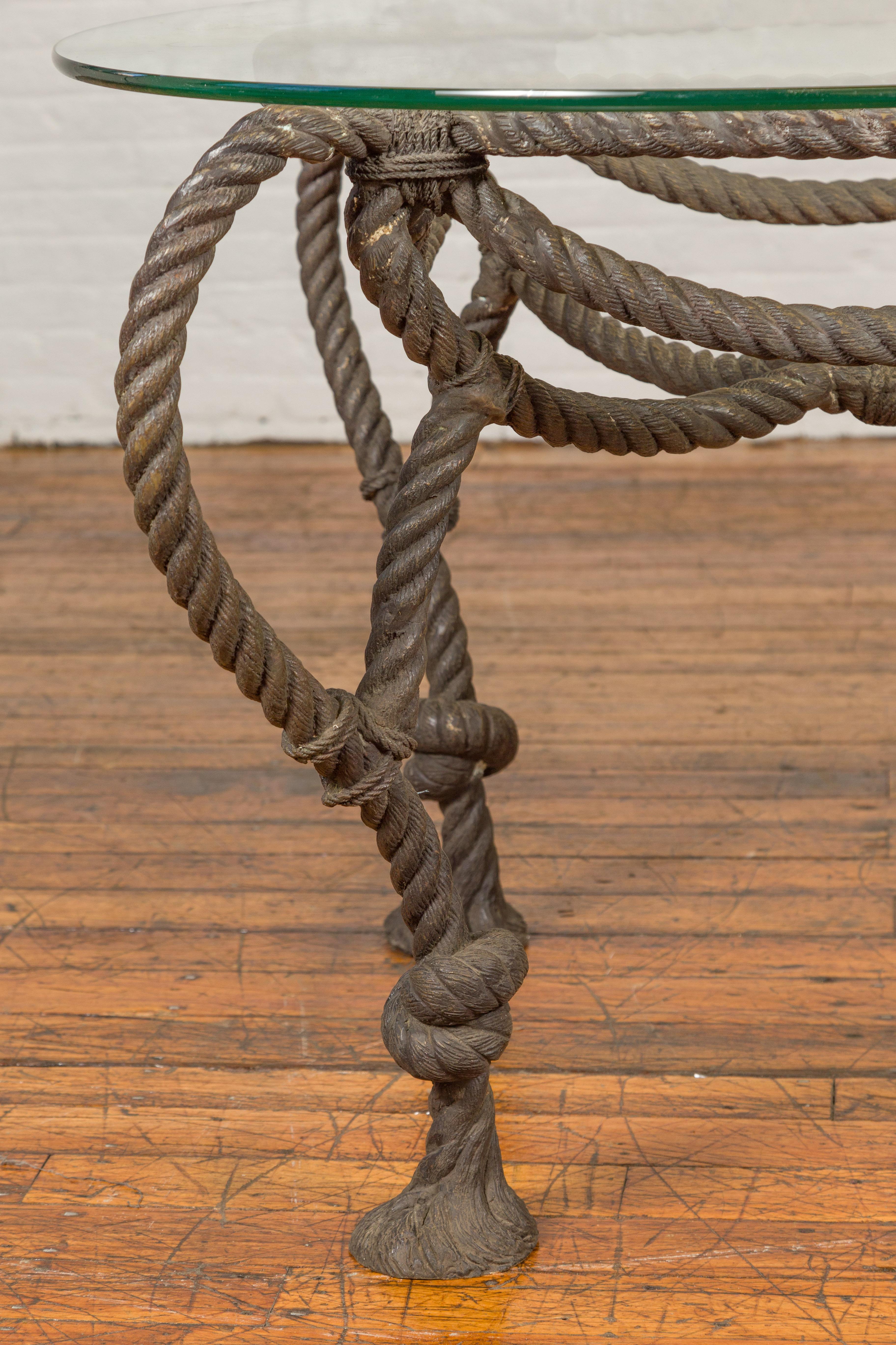 rope leg table