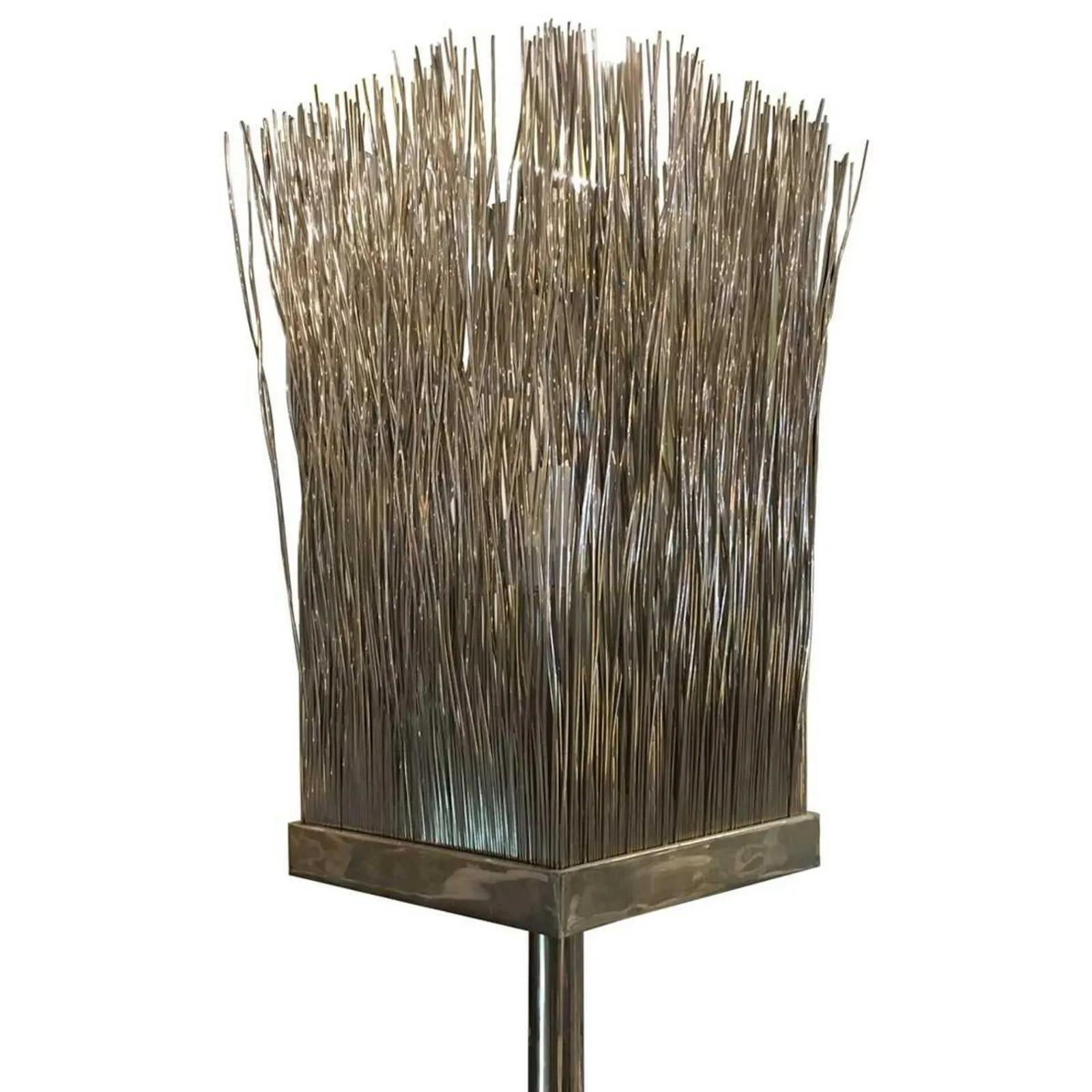 Tall Contemporary Modern Brand Van Egmond Floor Lamp In Good Condition For Sale In Pasadena, CA