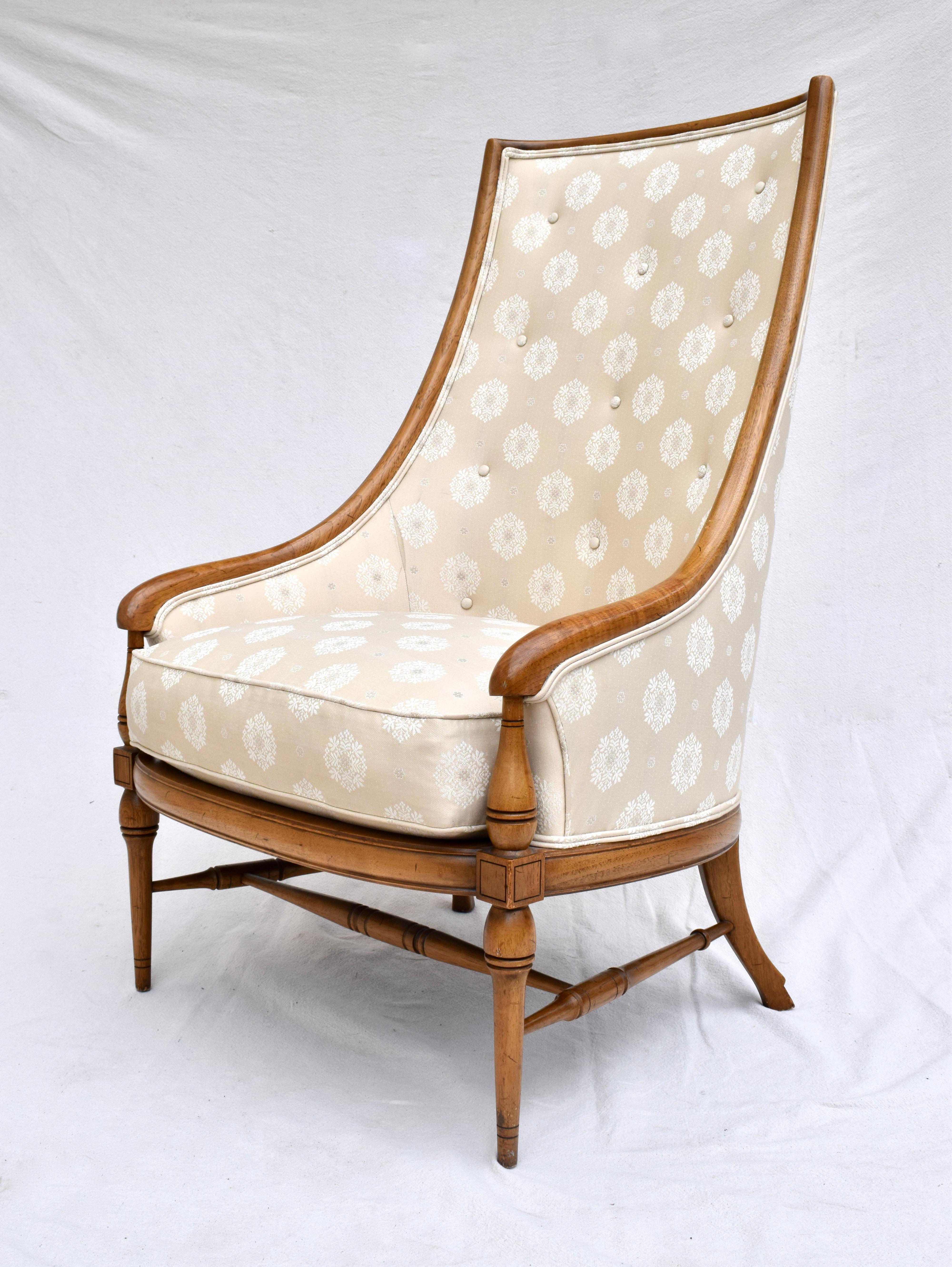 20ième siècle Chaises longues à dossier incurvé par Tomlinson, paire en vente