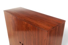 Tall Danish Modern Cupboard in Brazilian Rosewood