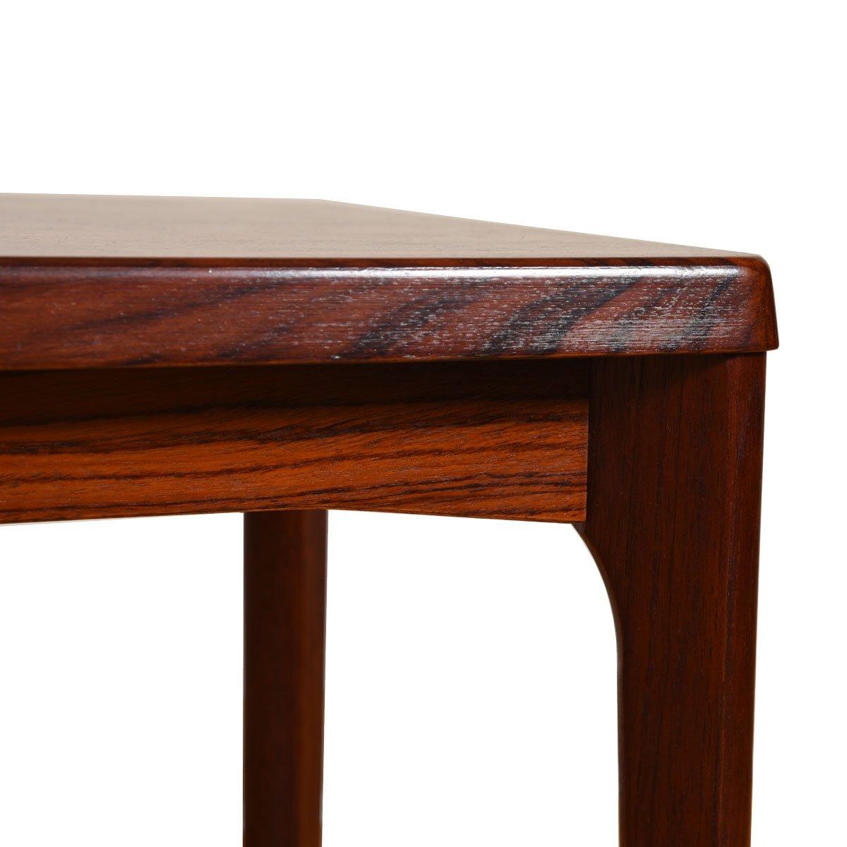 Mid-Century Modern Grande table d'appoint/café en bois de rose moderne danoise