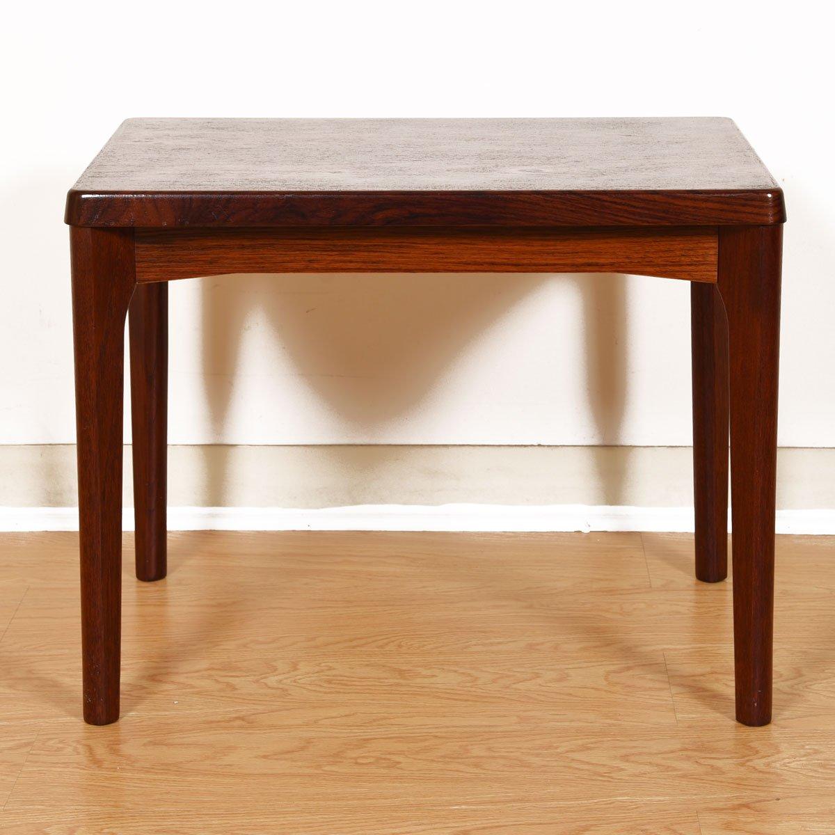 Tall Danish Modern Rosewood End /Coffee Table In Good Condition For Sale In Kensington, MD