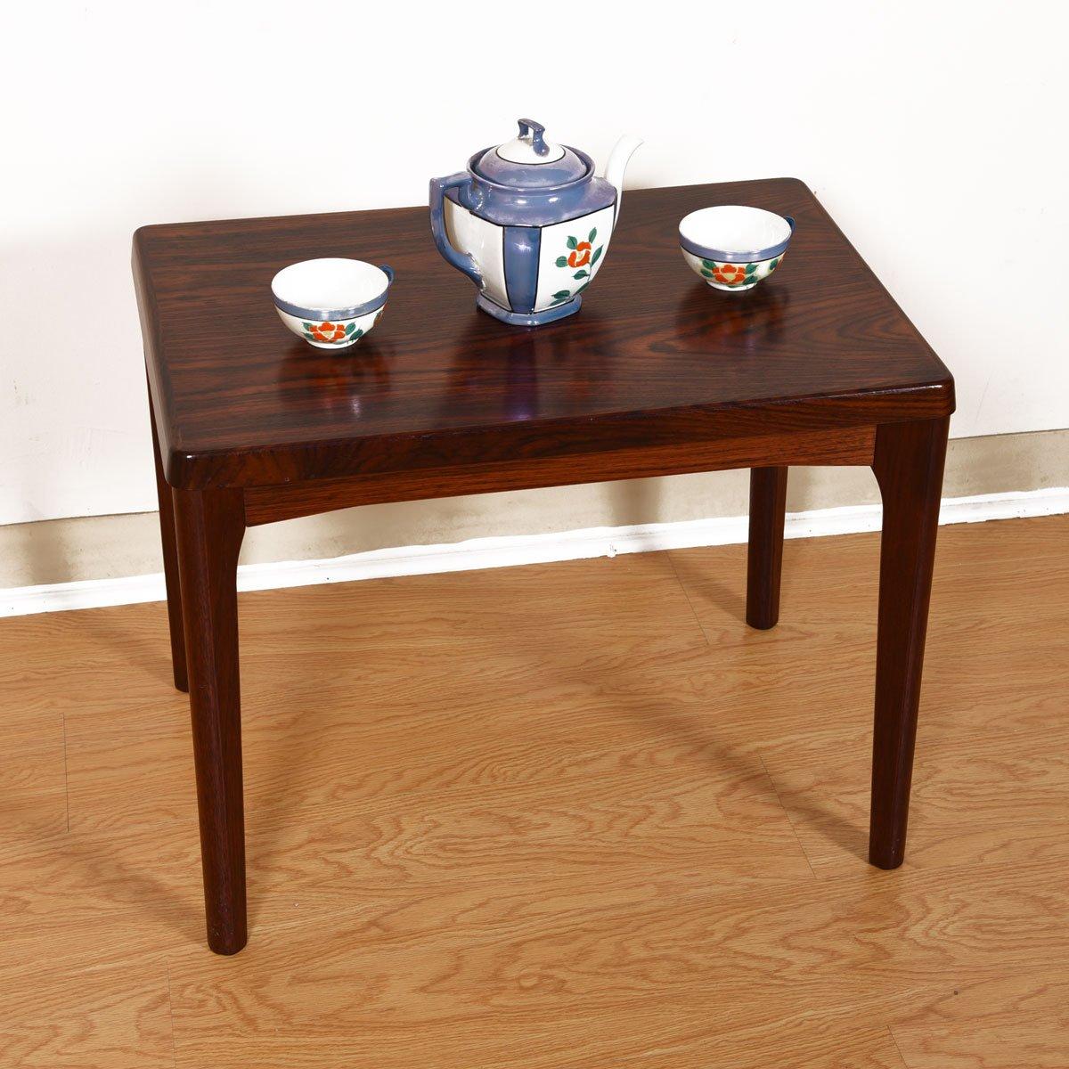 20th Century Tall Danish Modern Rosewood End /Coffee Table For Sale