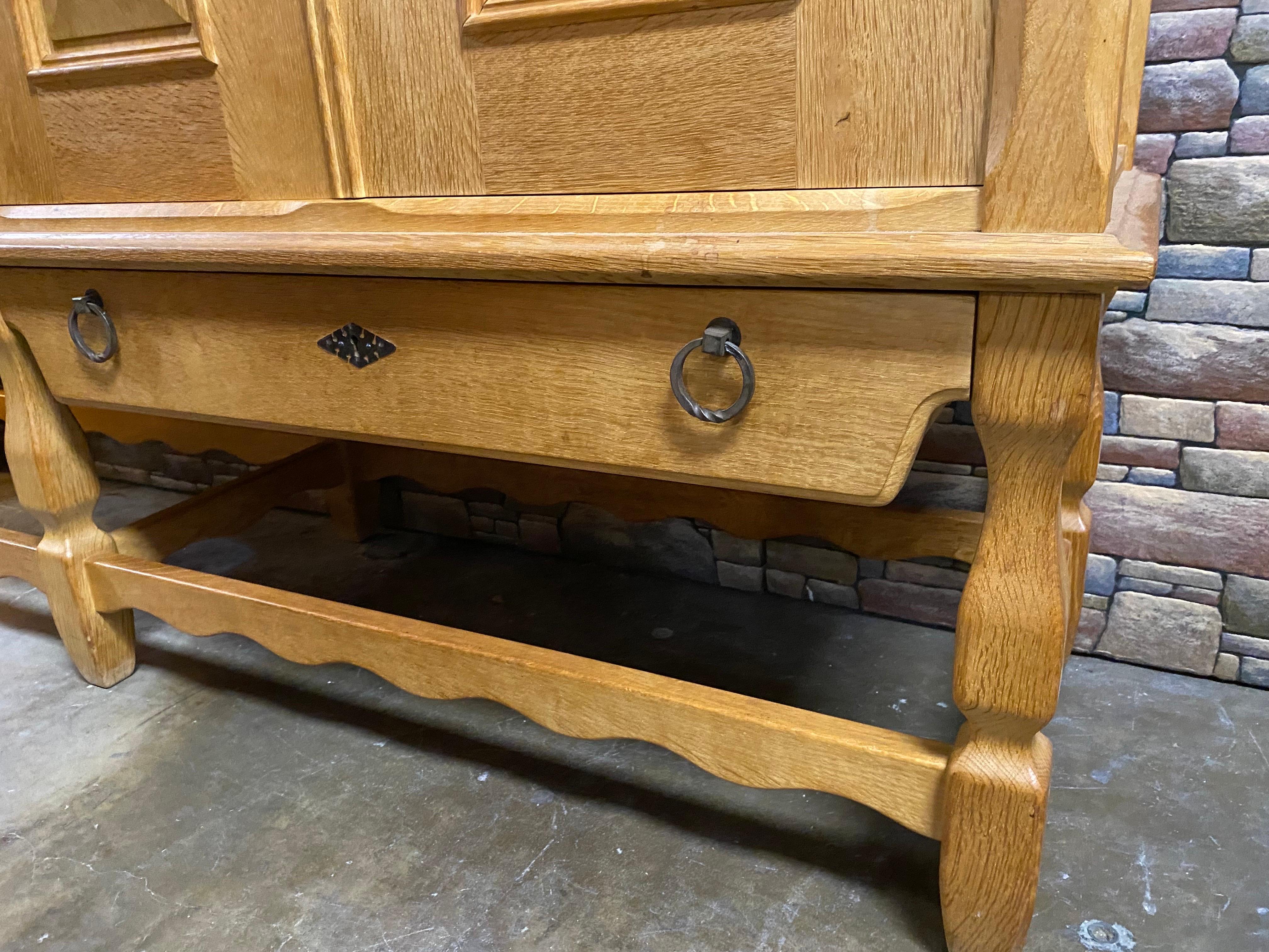 Tall Danish Modern Sideboard by Henning Kjaernulf, Circa 1960s For Sale 2