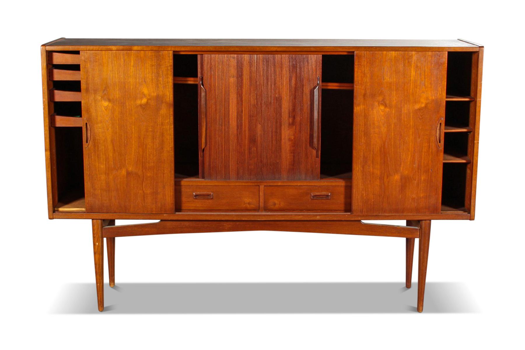 tall sideboard with sliding doors