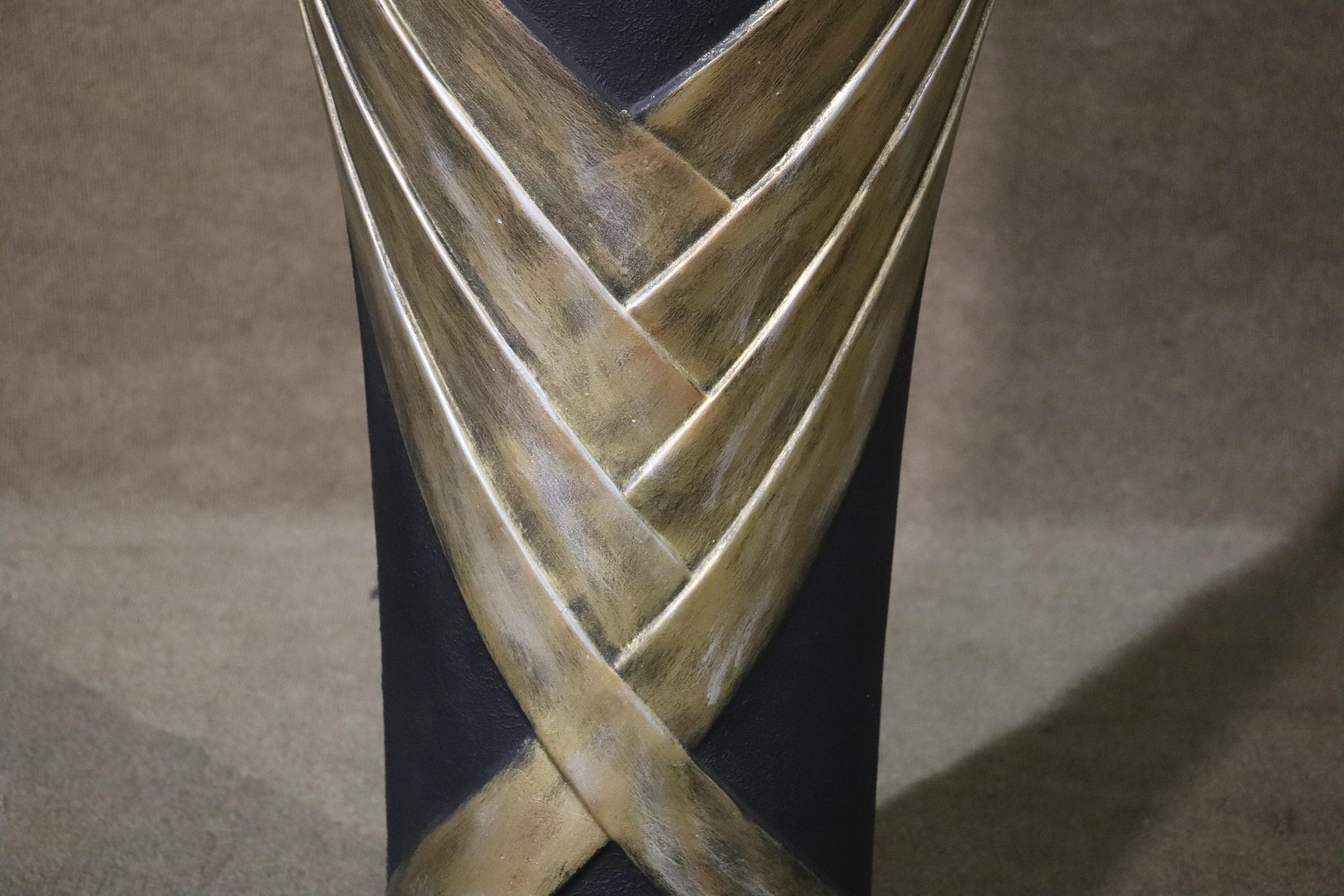 Tall Deco Style Vase For Sale 1