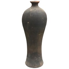 Tall Decorative Terracotta Vessel