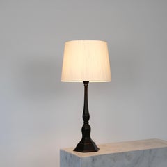 Tall Diskometal Table Lamp by Just Andersen, 1920s, Denmark