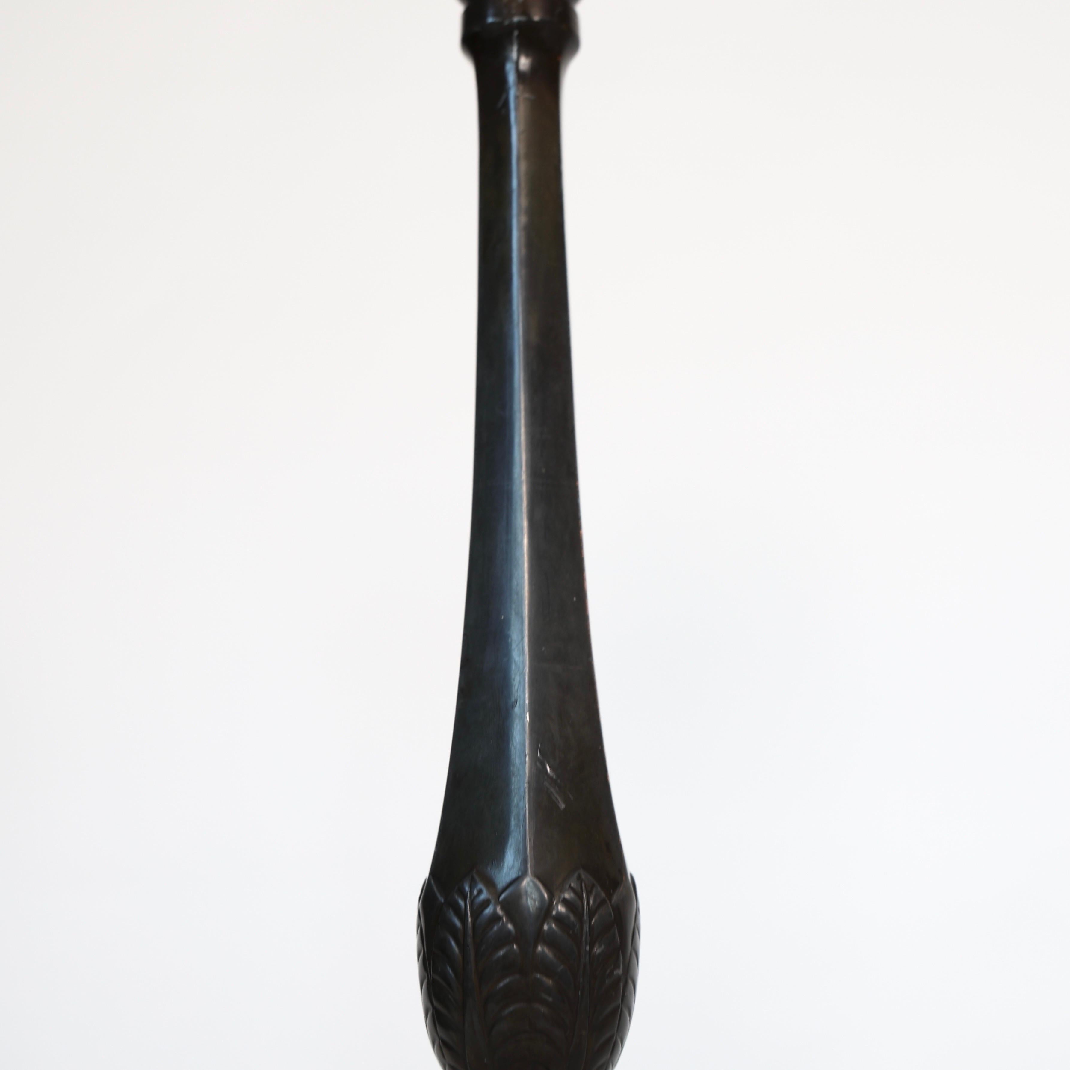 Tall Diskometal Table Lamp by Just Andersen, 1920s, Denmark For Sale 2