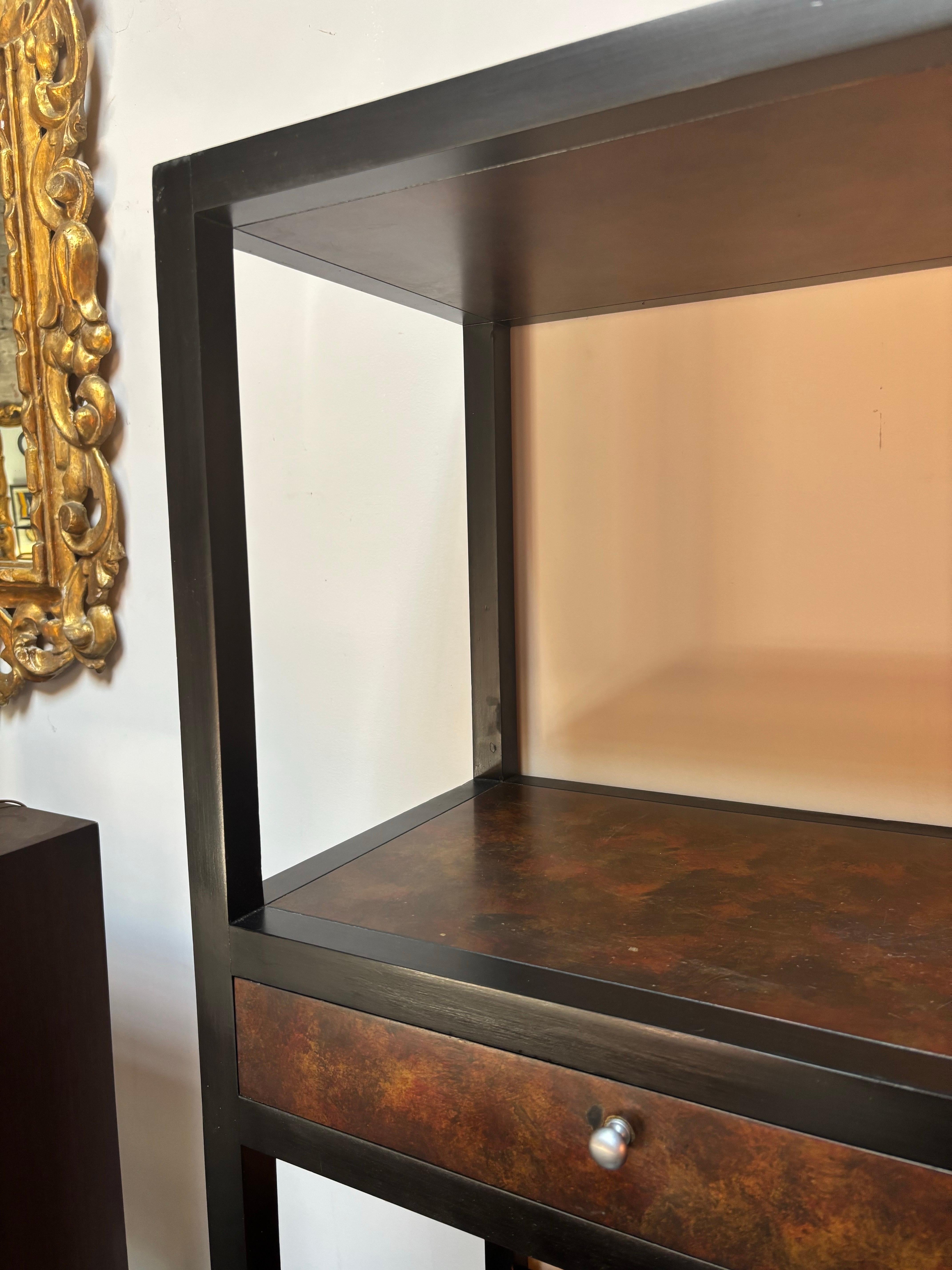 Late 20th Century Tall Display Cabinet For Sale