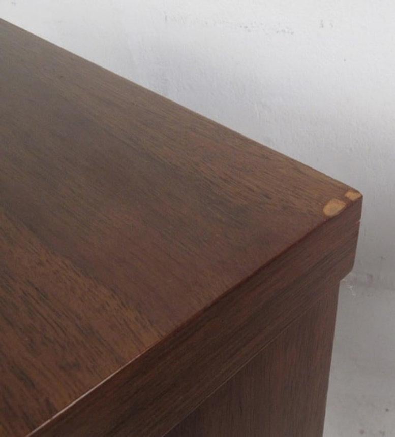 Walnut Mid-Century Dresser by Bassett For Sale