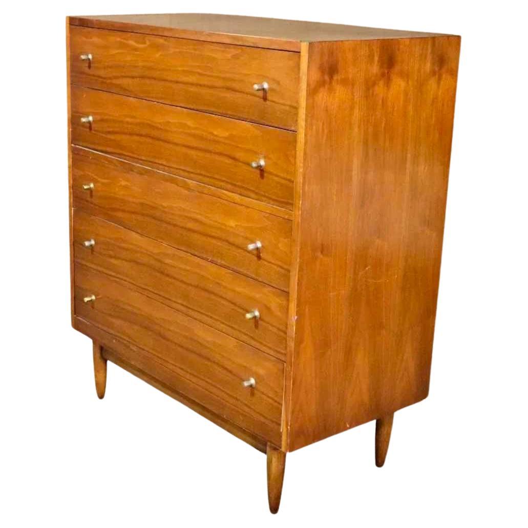 Tall Dresser by National Furniture Co For Sale