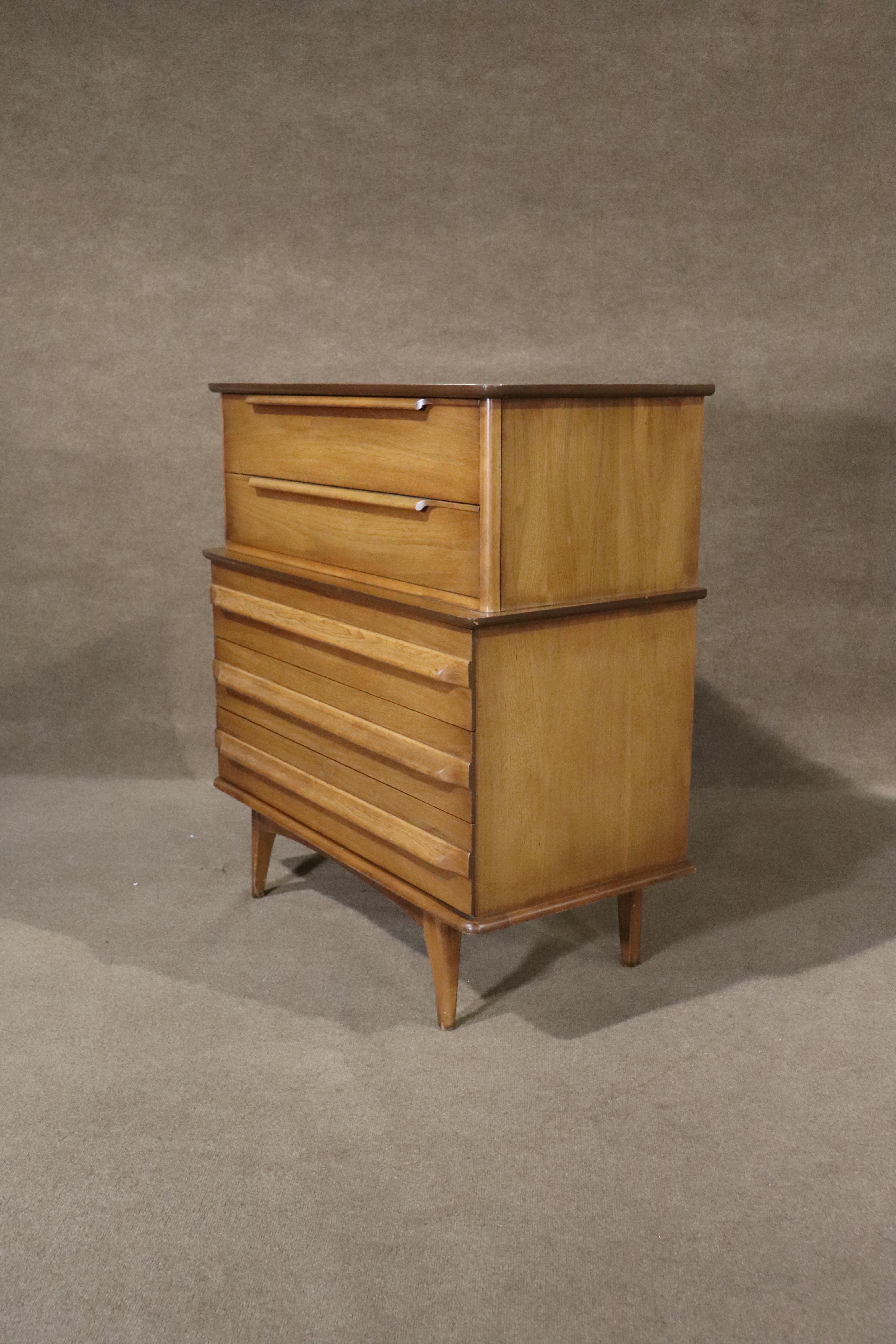 Mid-Century Modern Tall Dresser by United For Sale