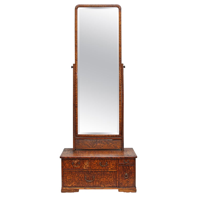 Tall Dressing Table Mirror 19th, Tall Vanity Table