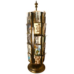 Tall Edwardian Post Card Display Stand