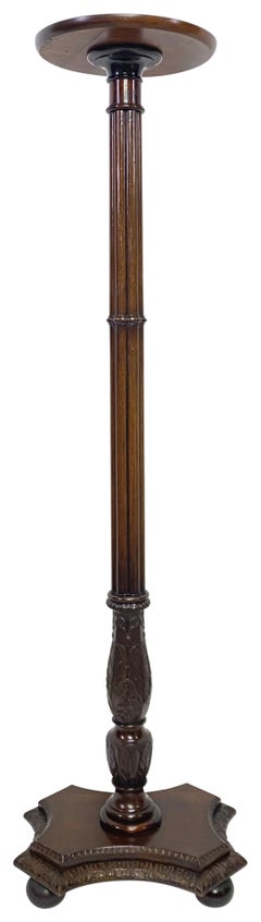 Tall English Georgian Mahogany Fern / Plant Stand, Late 18th-Early 19th Century