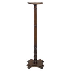 Tall English Georgian Mahogany Fern / Plant Stand, Late 18th-Early 19th Century