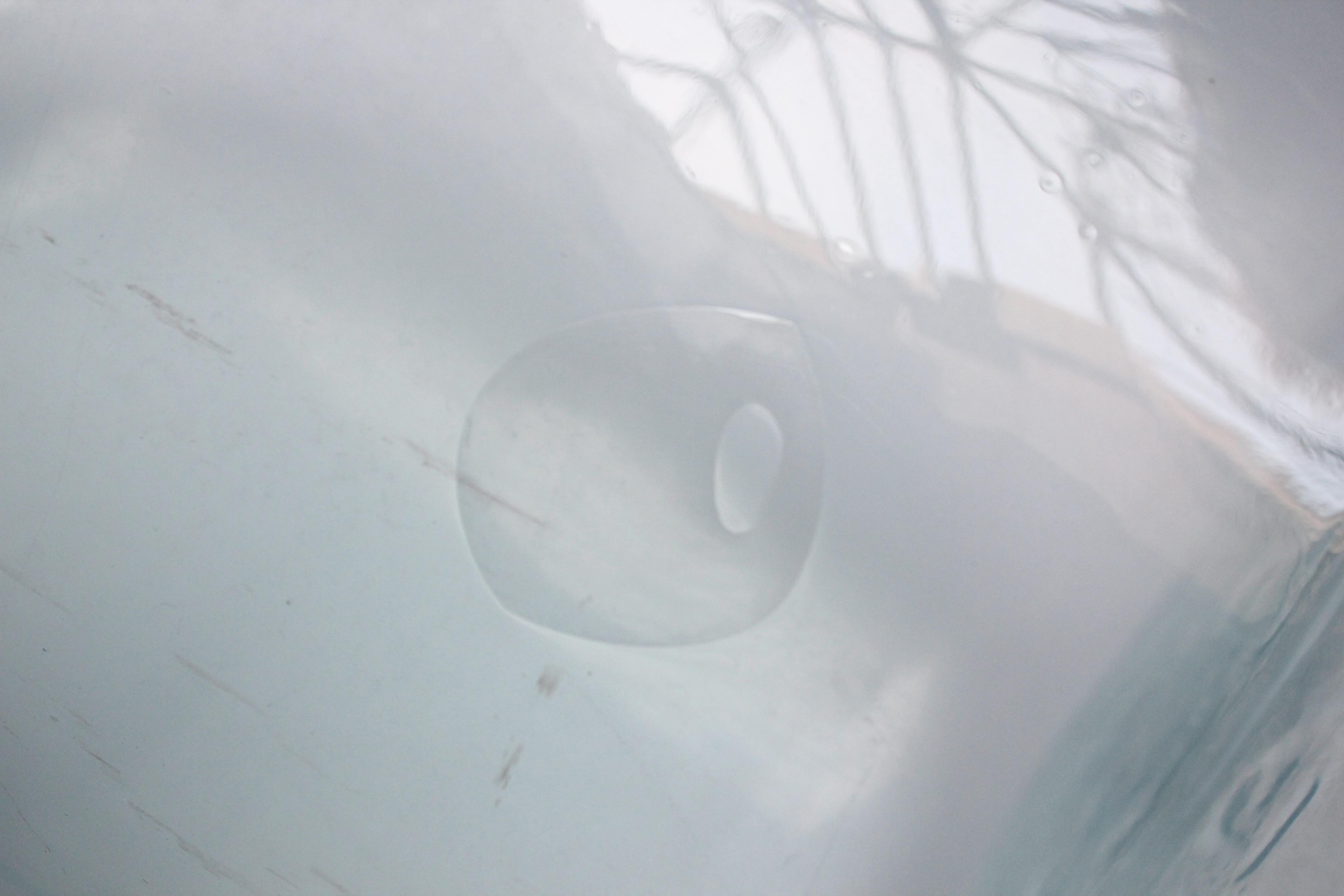 Tall European French Ice Blue Demijohn / Carboy 2