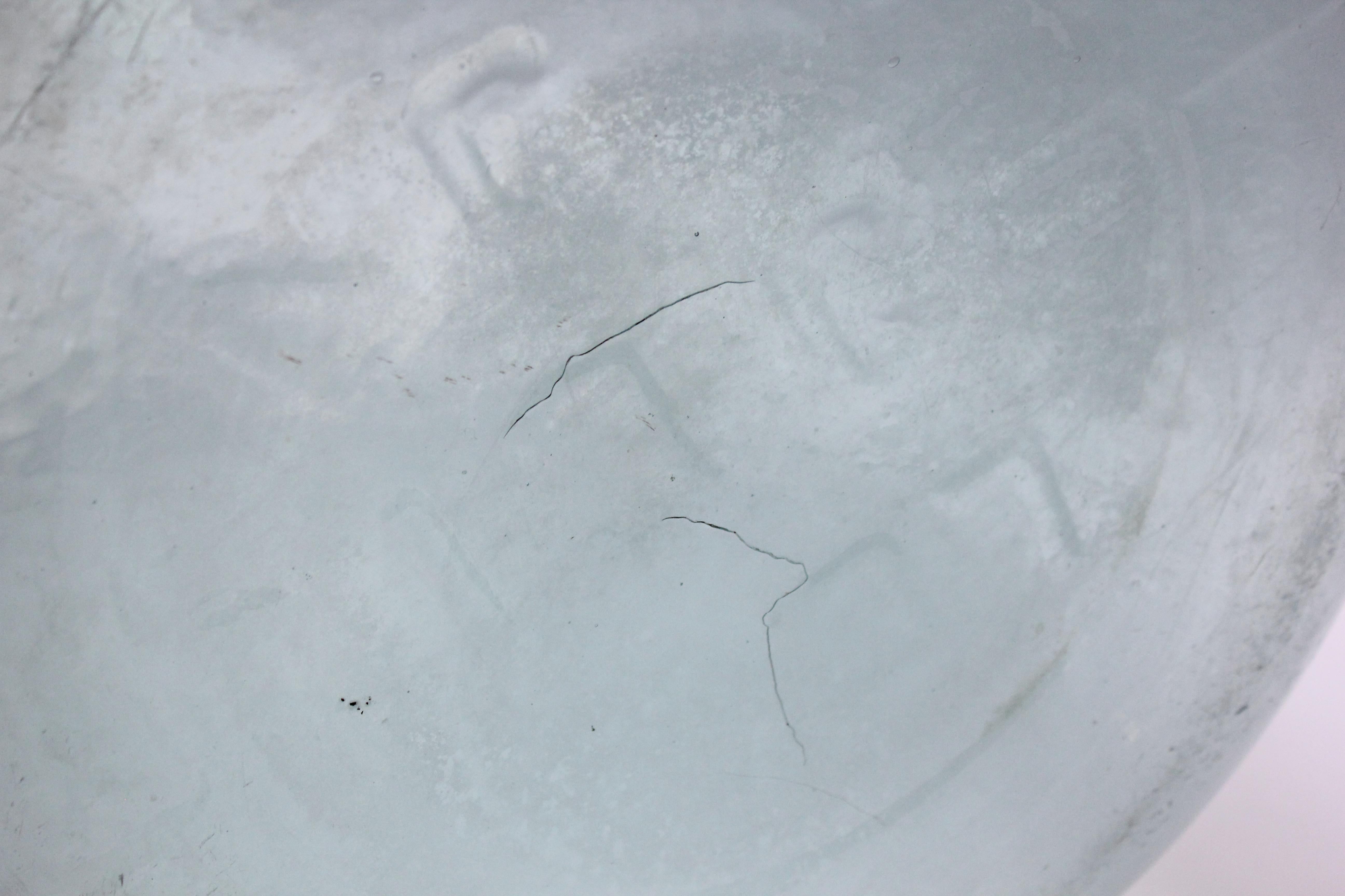 Tall European French Ice Blue Demijohn / Carboy 5