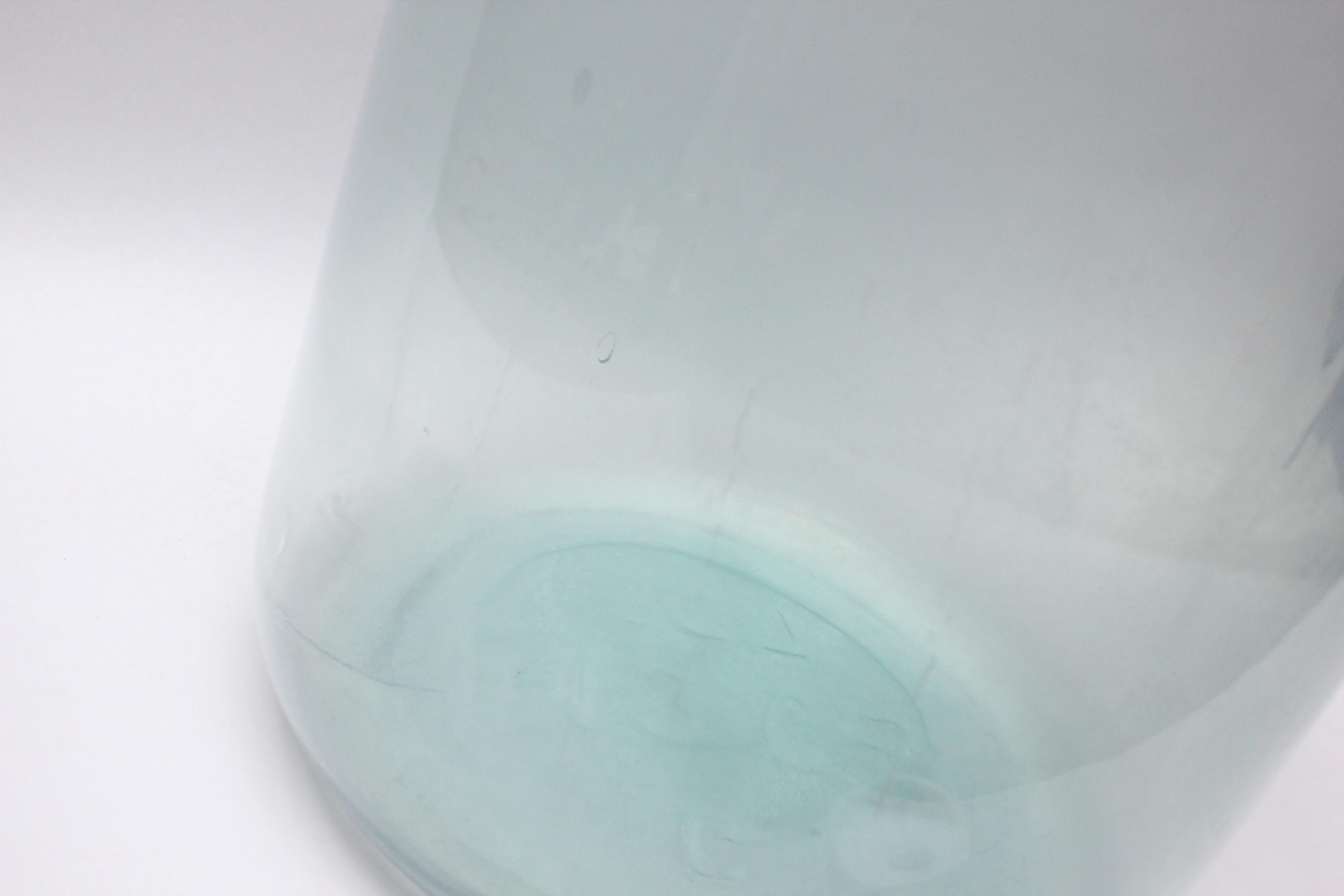 Tall European French Ice Blue Demijohn / Carboy 1