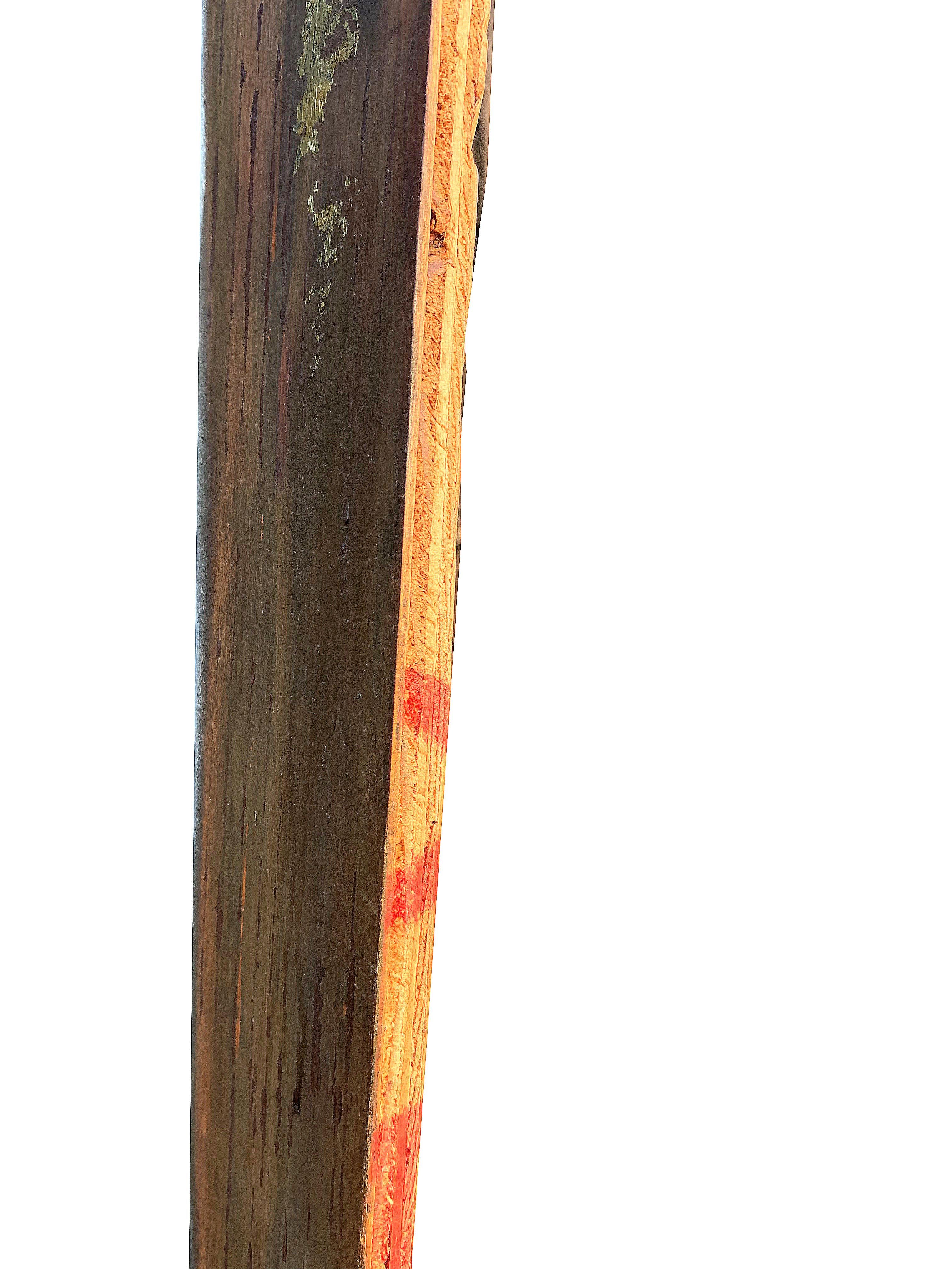 Pintura figurativa alta sobre madera contrachapada 12