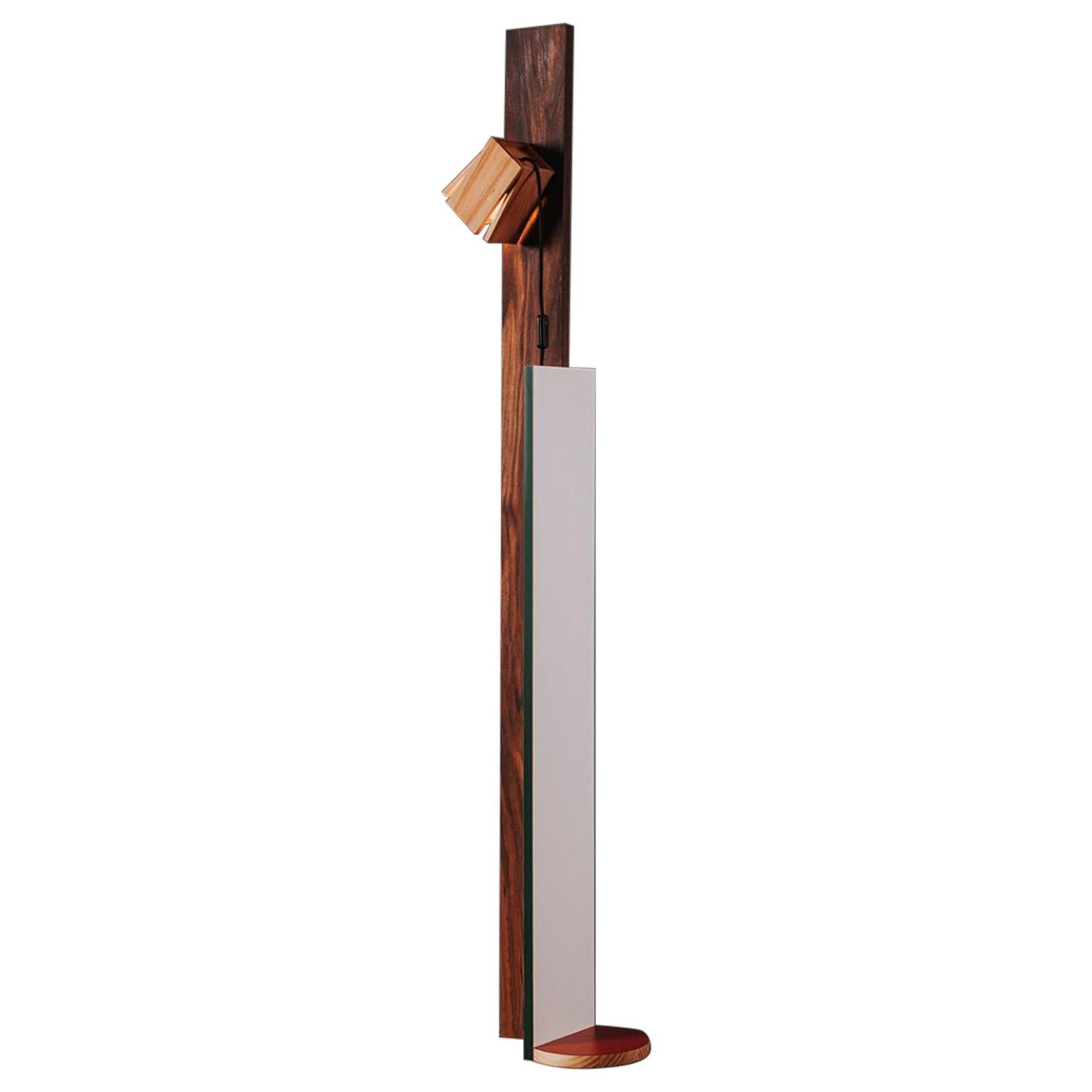 Tall Formica Floor Lamp by Owl
