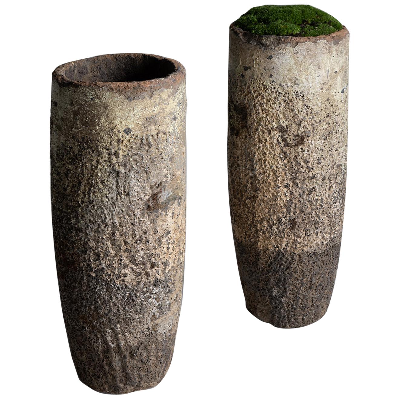 Pair of Large Foundry Crucibles at 1stDibs