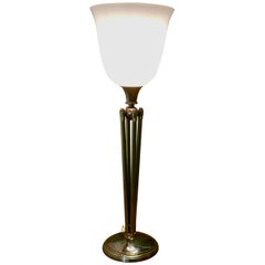 Tall French Art Deco Table Lamp