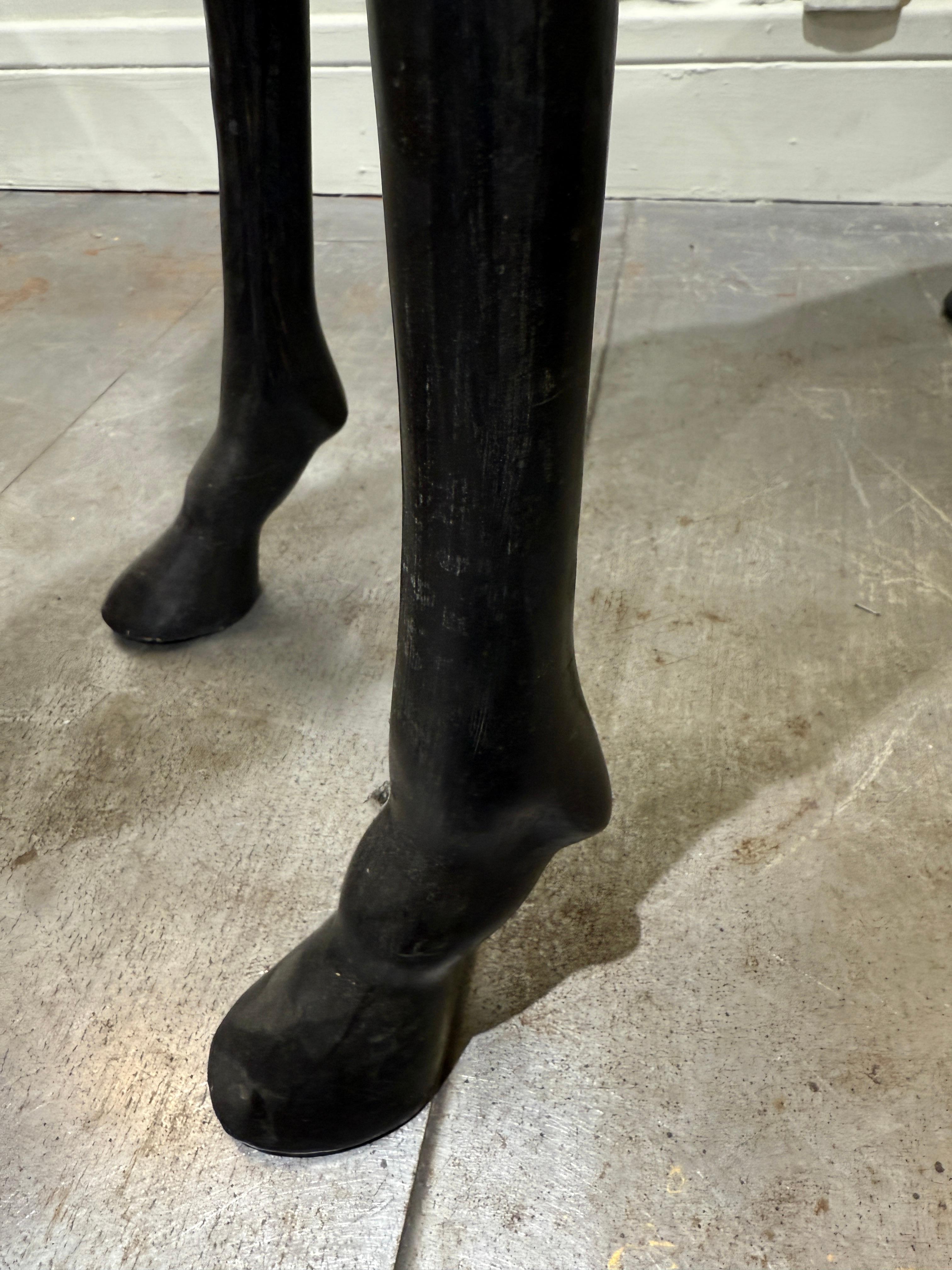 Bronzo Scultura alta di cervo in bronzo francese del 1960 circa in vendita