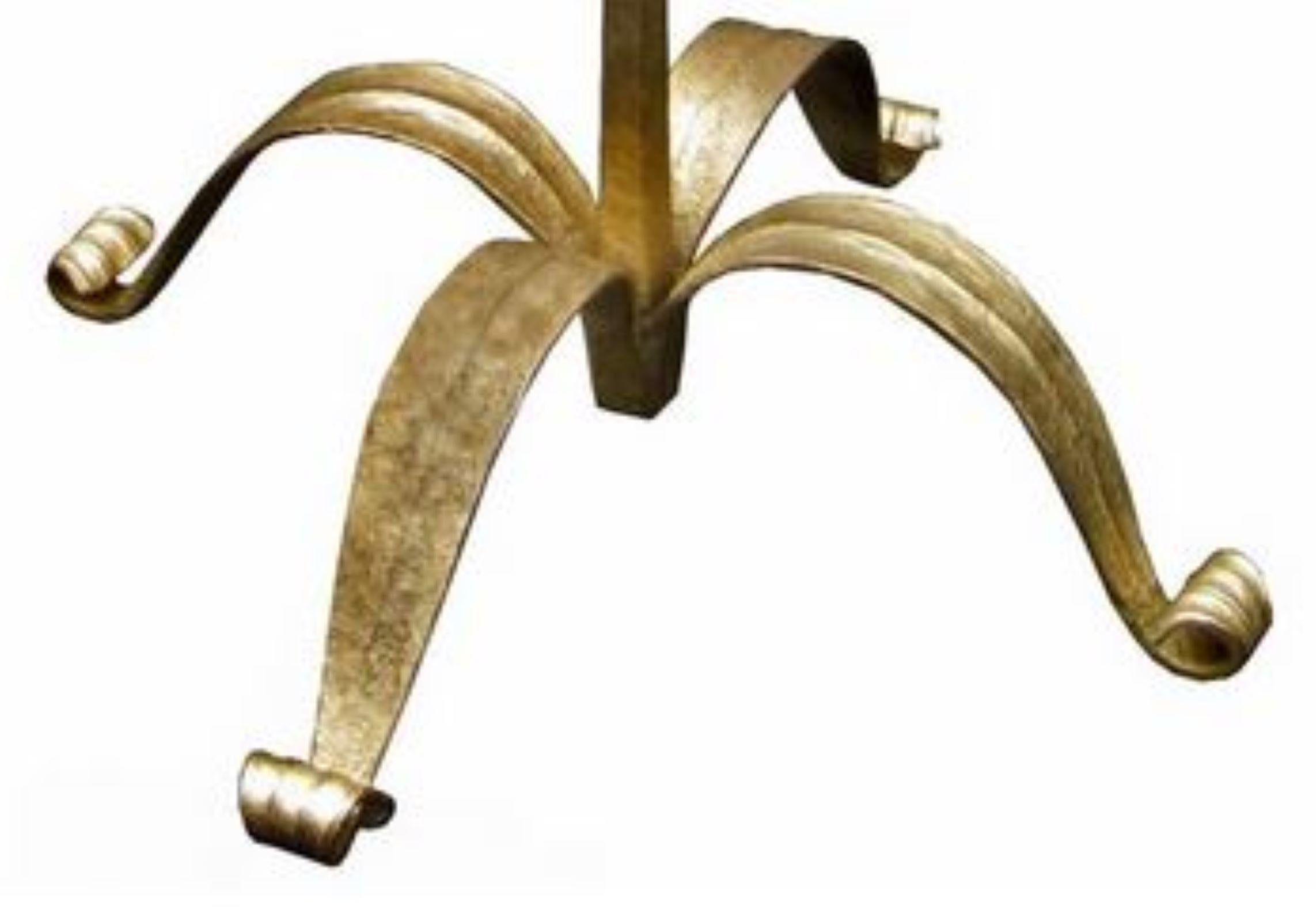 Candelabro francés alto Art Decó en venta