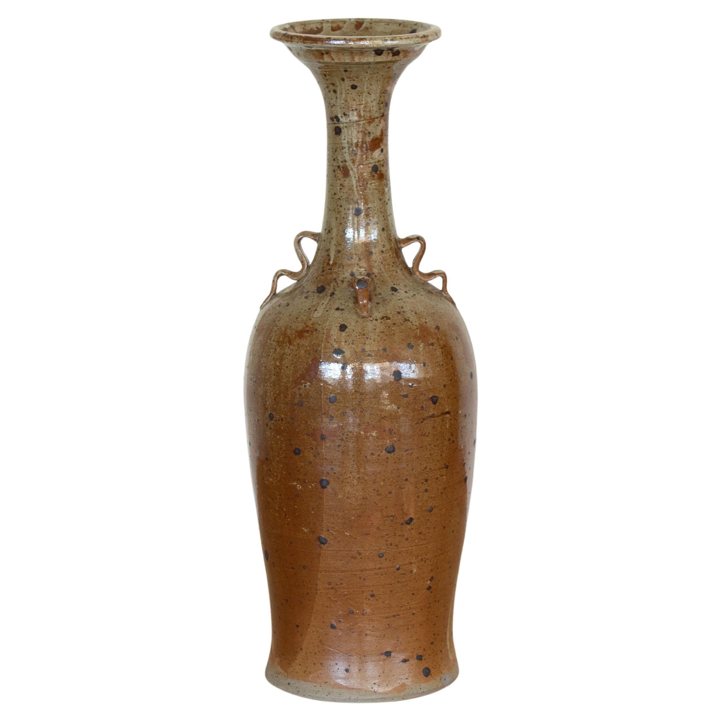 Tall French Ceramic Vase